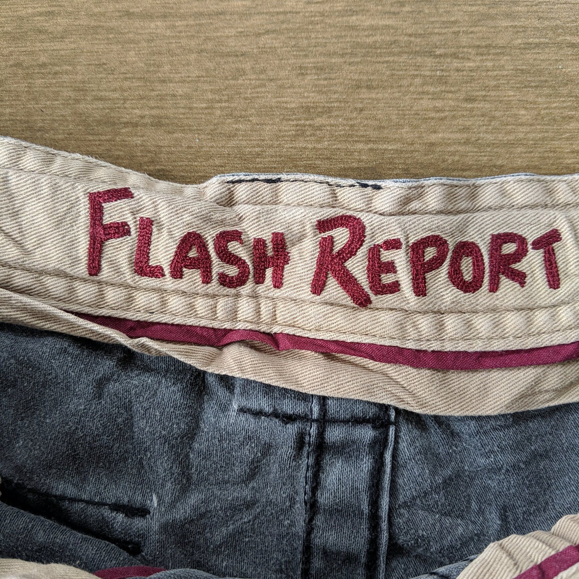 Japanese Brand × Vintage W30 Vintage Flash Report 7 Pockets Tactical Cargo Pants! Size US 30 / EU 46 - 9 Thumbnail