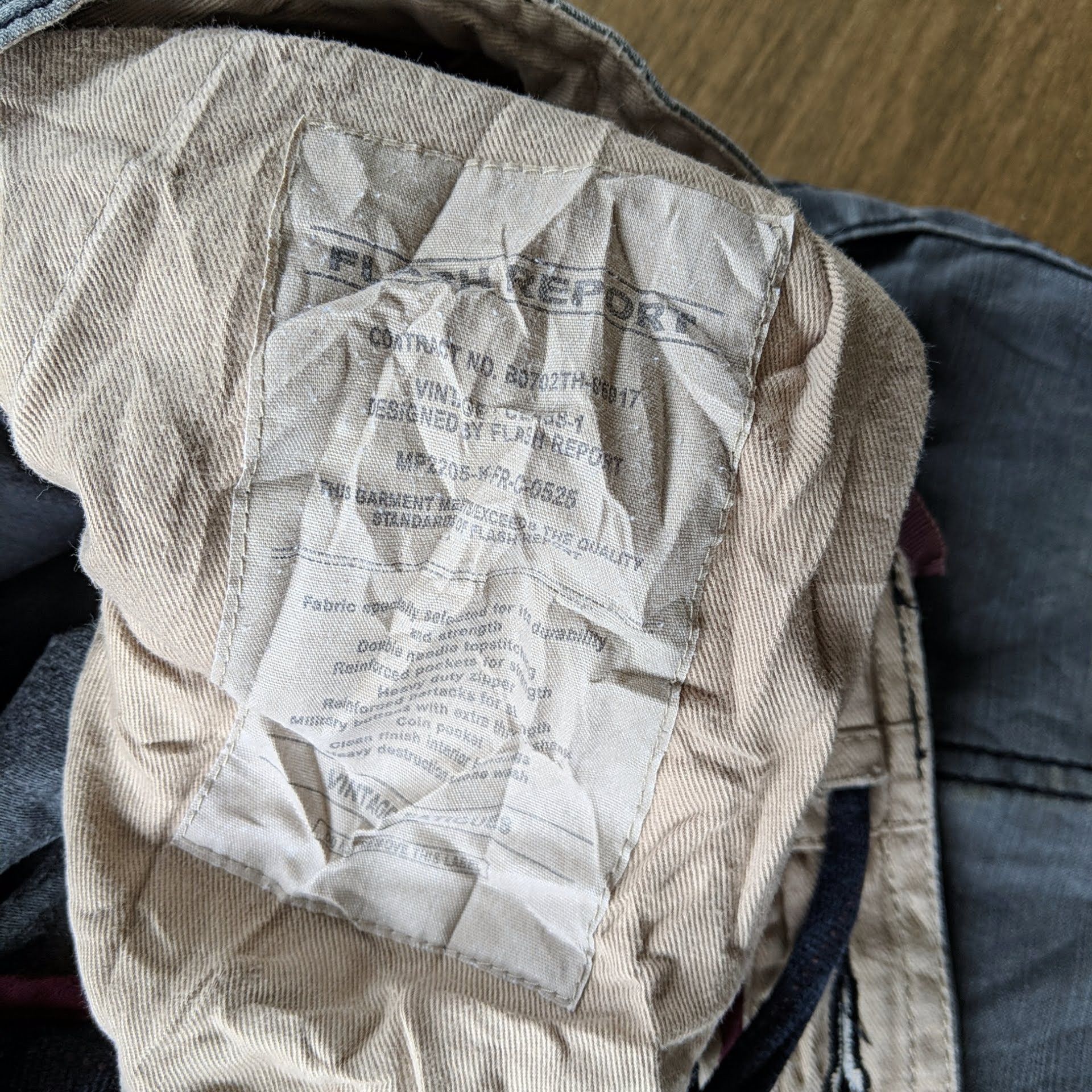 W30 Vintage Flash Report 7 Pockets Tactical Cargo Pants!