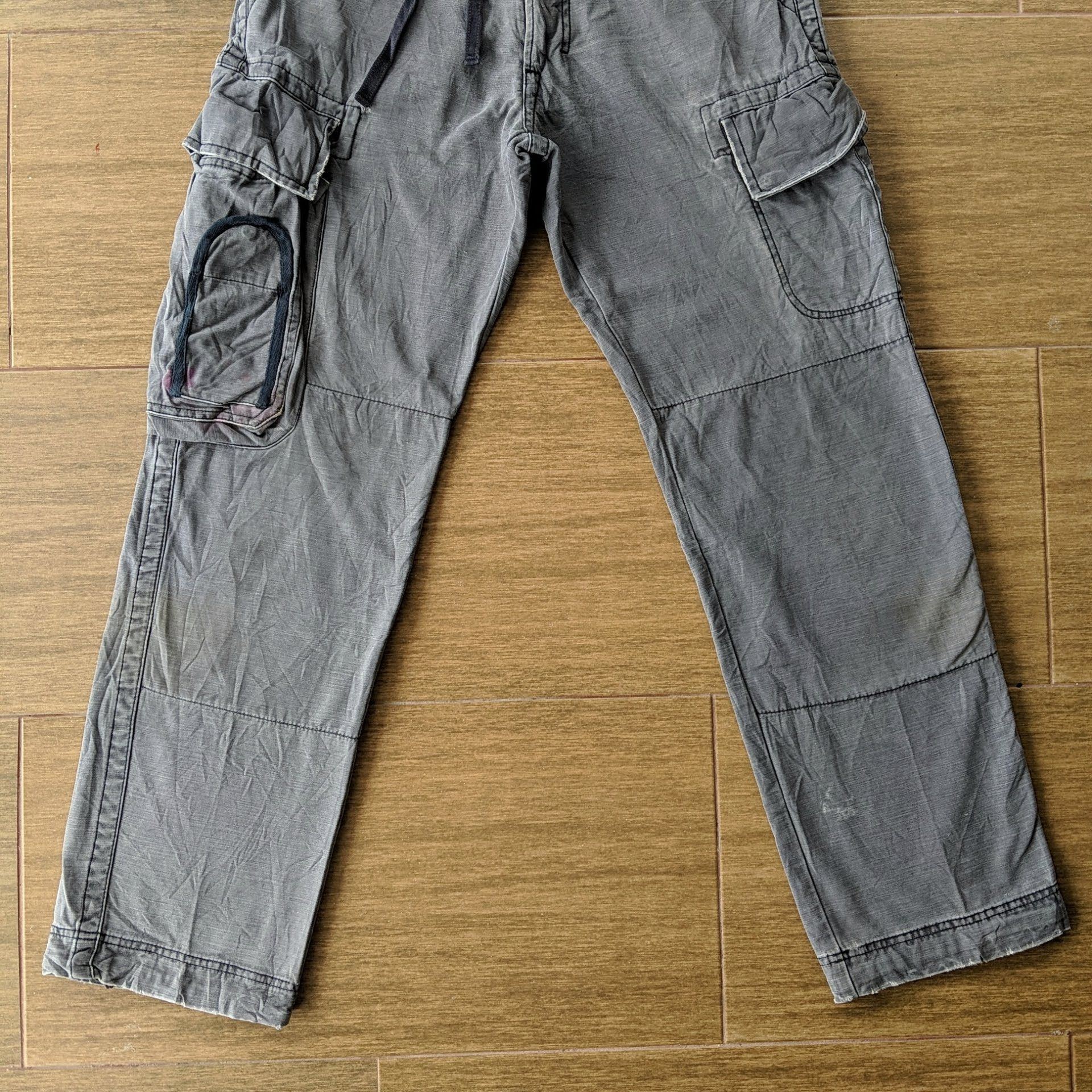 Japanese Brand × Vintage W30 Vintage Flash Report 7 Pockets Tactical Cargo Pants! Size US 30 / EU 46 - 5 Thumbnail