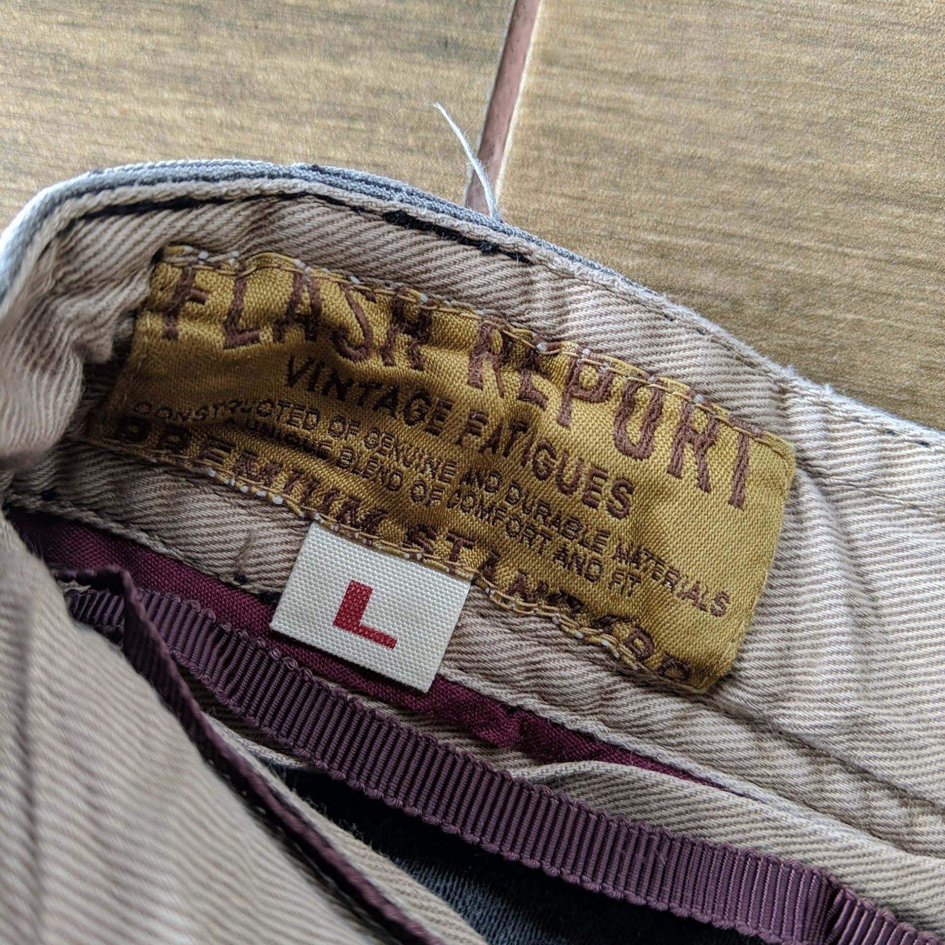 Japanese Brand × Vintage W30 Vintage Flash Report 7 Pockets Tactical Cargo Pants! Size US 30 / EU 46 - 8 Thumbnail