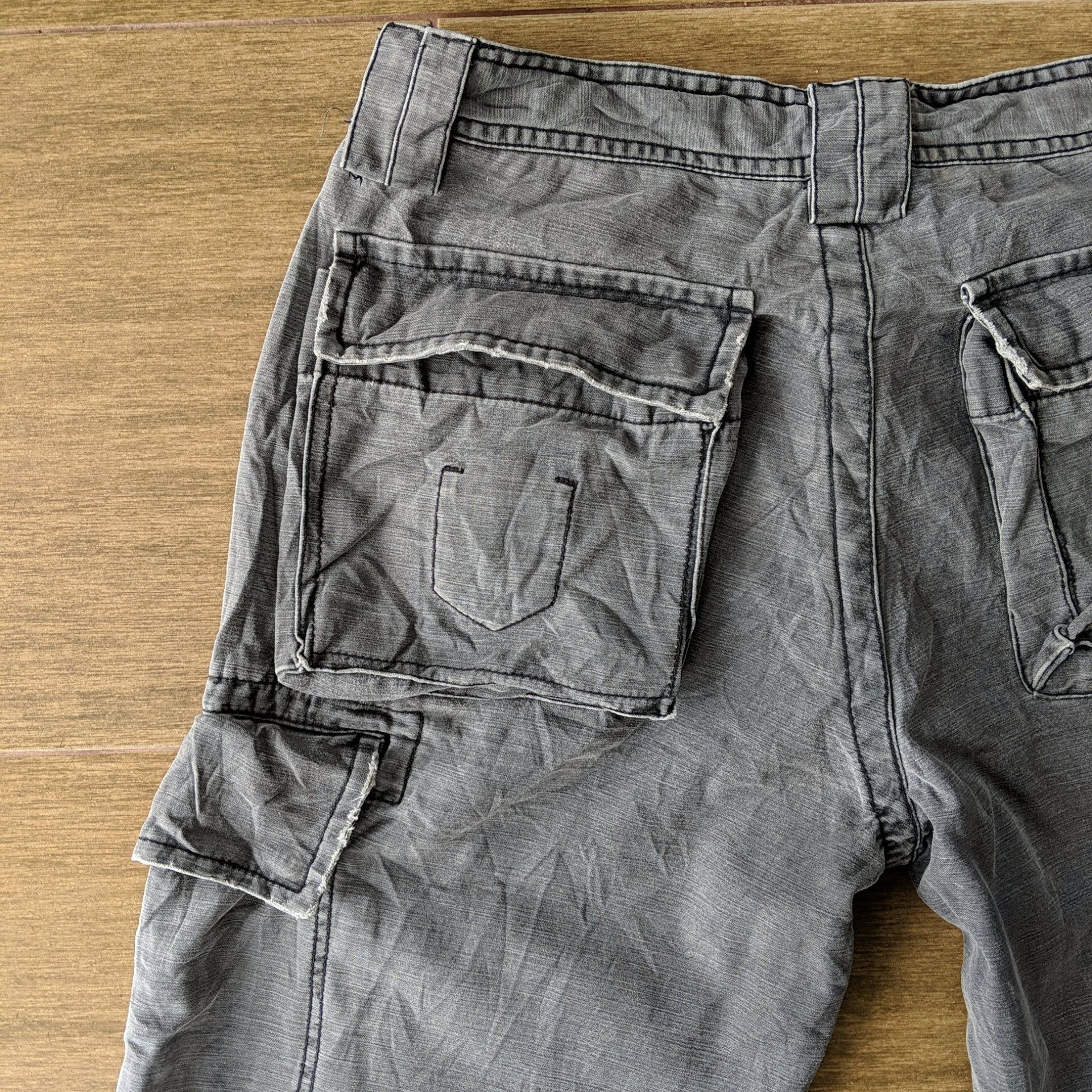 Japanese Brand × Vintage W30 Vintage Flash Report 7 Pockets Tactical Cargo Pants! Size US 30 / EU 46 - 14 Thumbnail