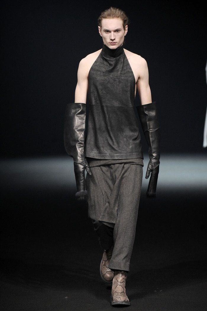 Rick Owens Vintage FW10 Gleam runway pants Size US 34 / EU 50 - 2 Thumbnail