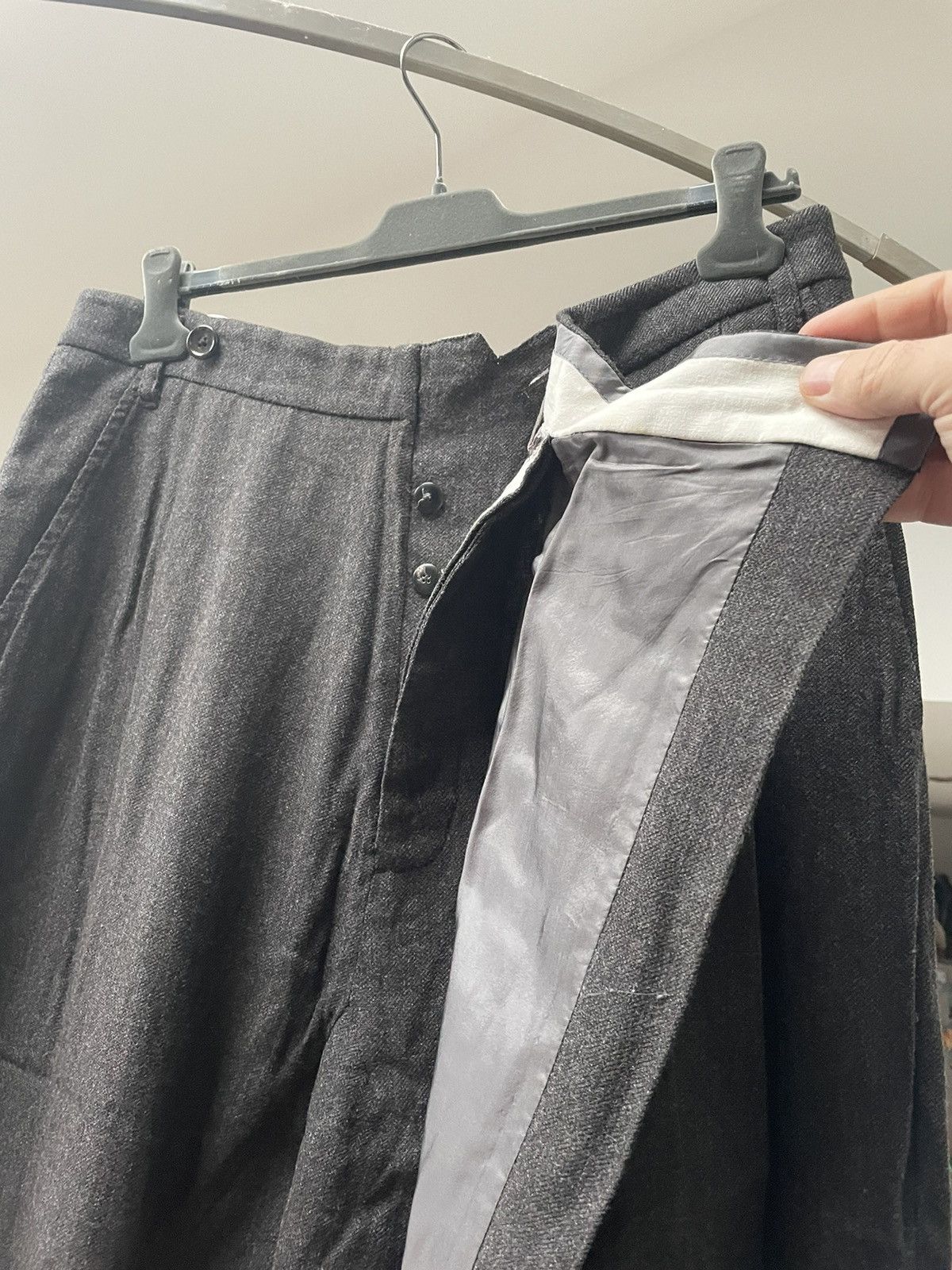 Rick Owens Vintage FW10 Gleam runway pants Size US 34 / EU 50 - 4 Thumbnail