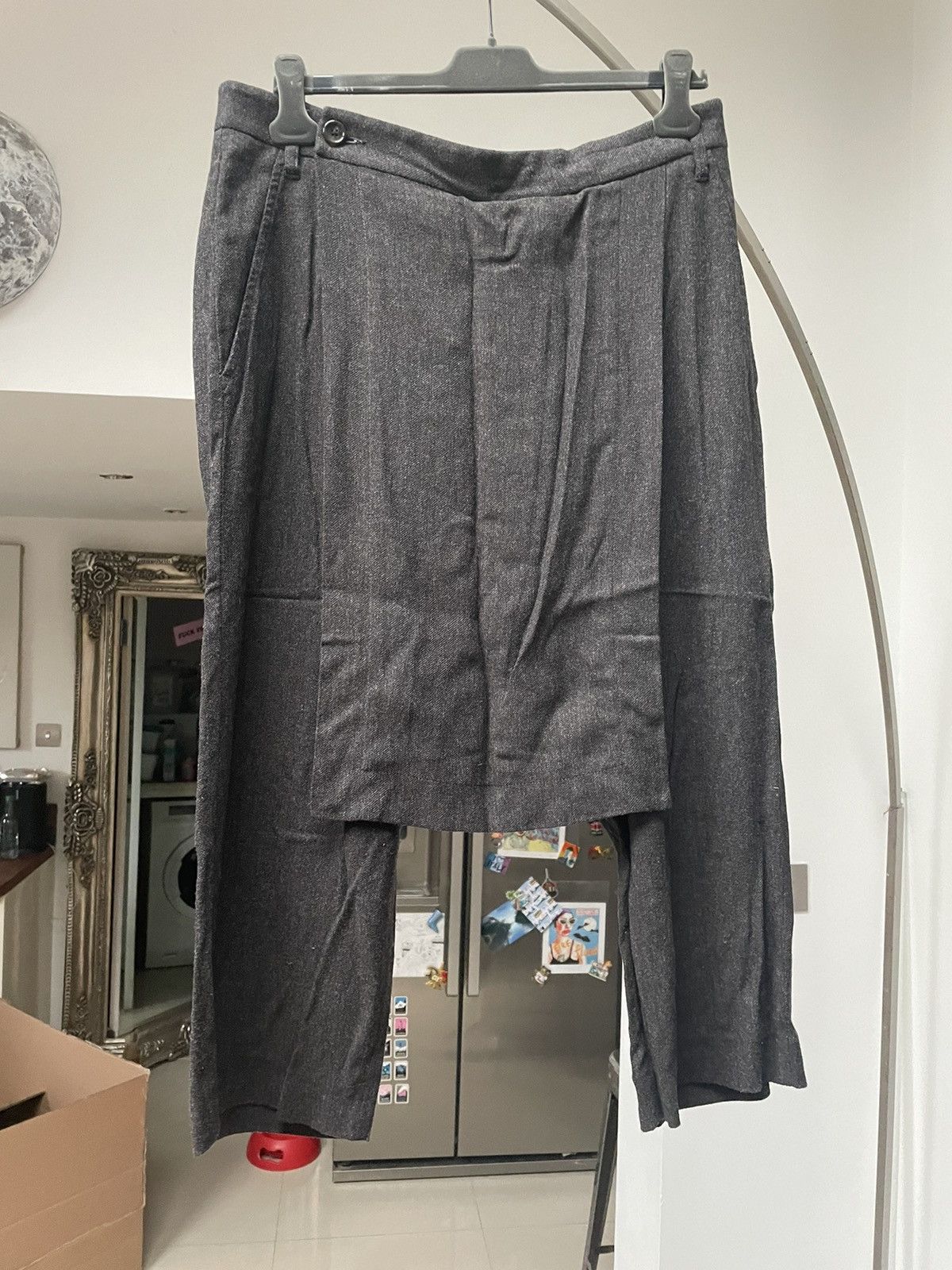 Rick Owens Vintage FW10 Gleam runway pants Size US 34 / EU 50 - 3 Thumbnail