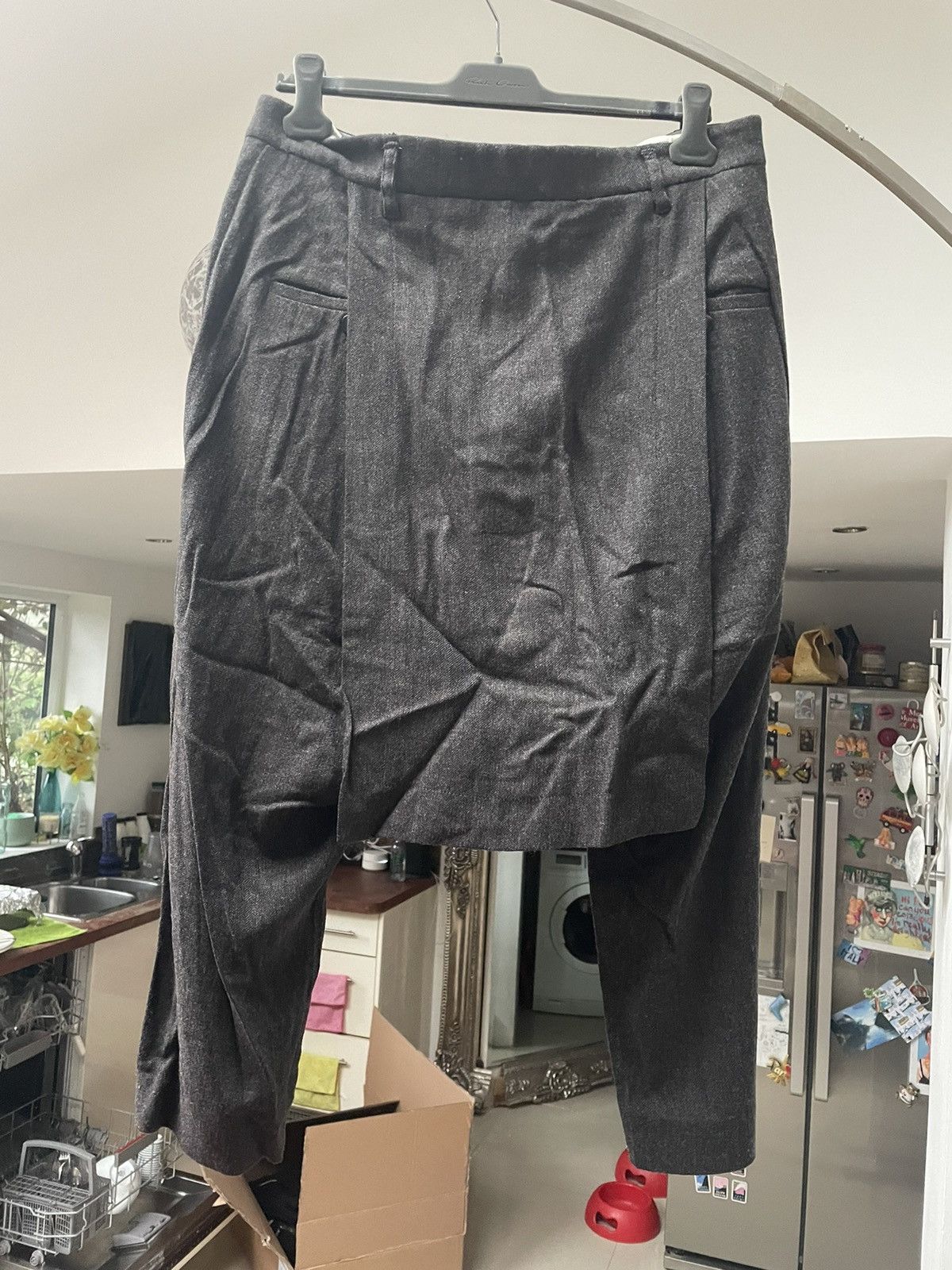 Rick Owens Vintage FW10 Gleam runway pants Size US 34 / EU 50 - 6 Thumbnail