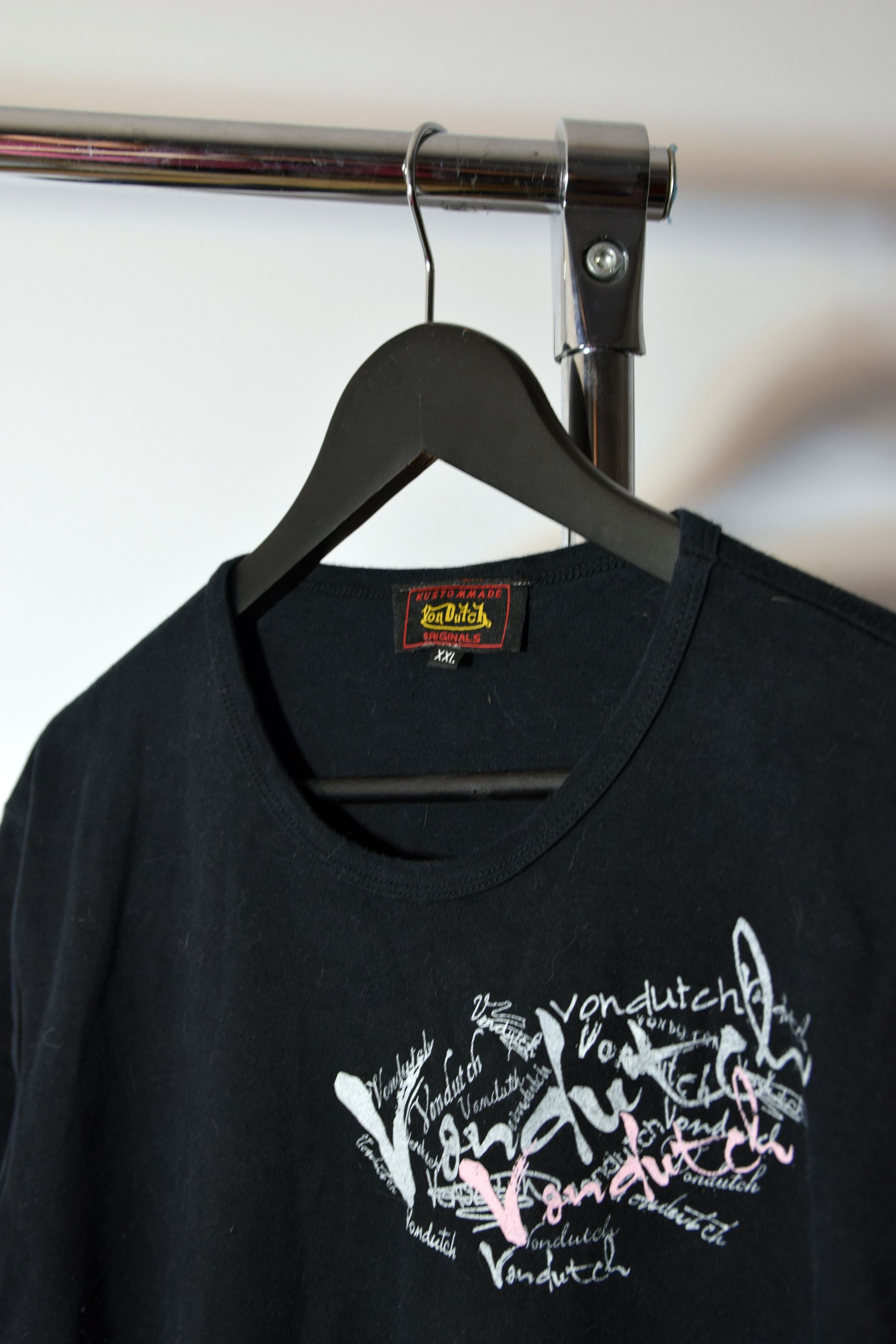 Band Tees × Vintage Y2k Drill UK Von Dutch Don Ed Hardy Audigier T-shirt XXL Size M / US 6-8 / IT 42-44 - 2 Thumbnail