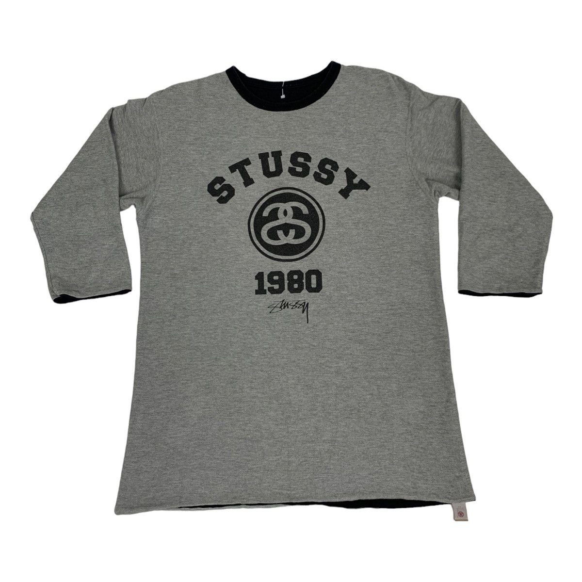 Stussy × Vintage Vintage Stussy reversible 3q T Shirt Size US M / EU 48-50 / 2 - 1 Thumbnail
