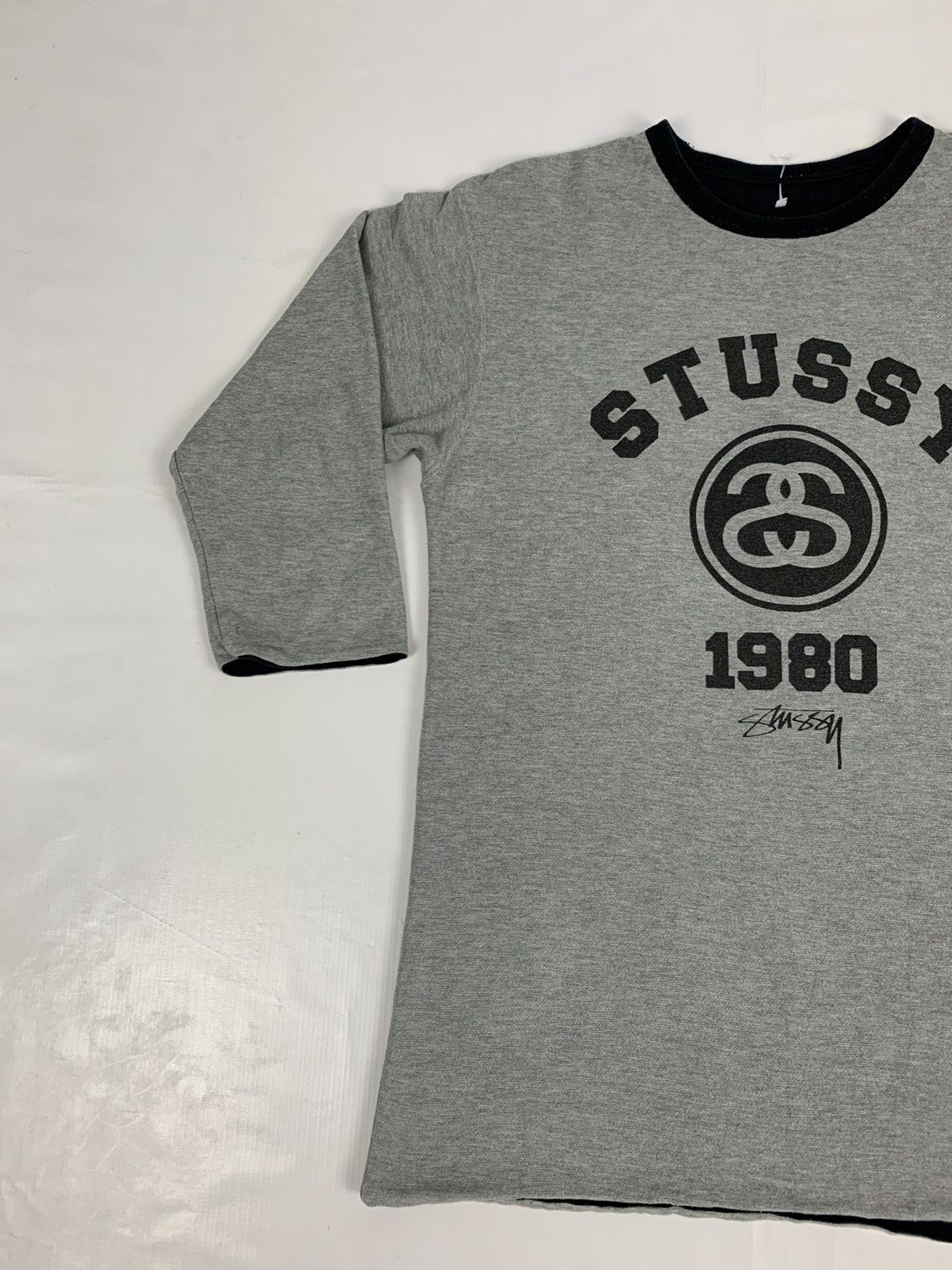 Stussy × Vintage Vintage Stussy reversible 3q T Shirt Size US M / EU 48-50 / 2 - 5 Thumbnail