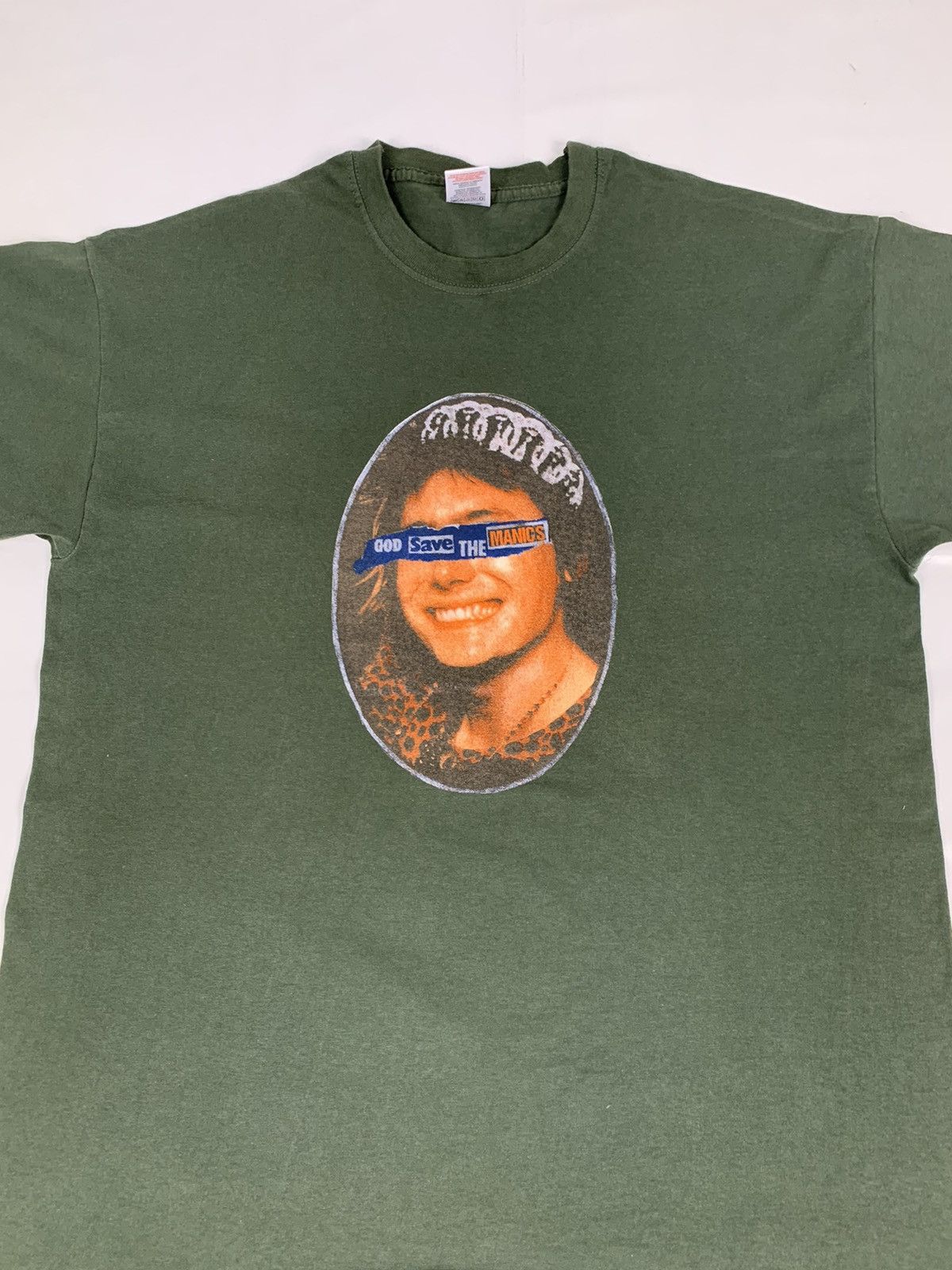 Band Tees Vintage Manic Street Preachers God Save The Manic Tee Size US L / EU 52-54 / 3 - 2 Thumbnail