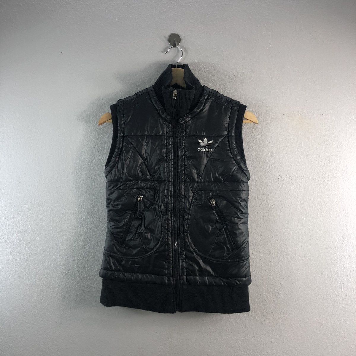 Adidas Trefoil Quilted Style Puffer Sleeveless Vest