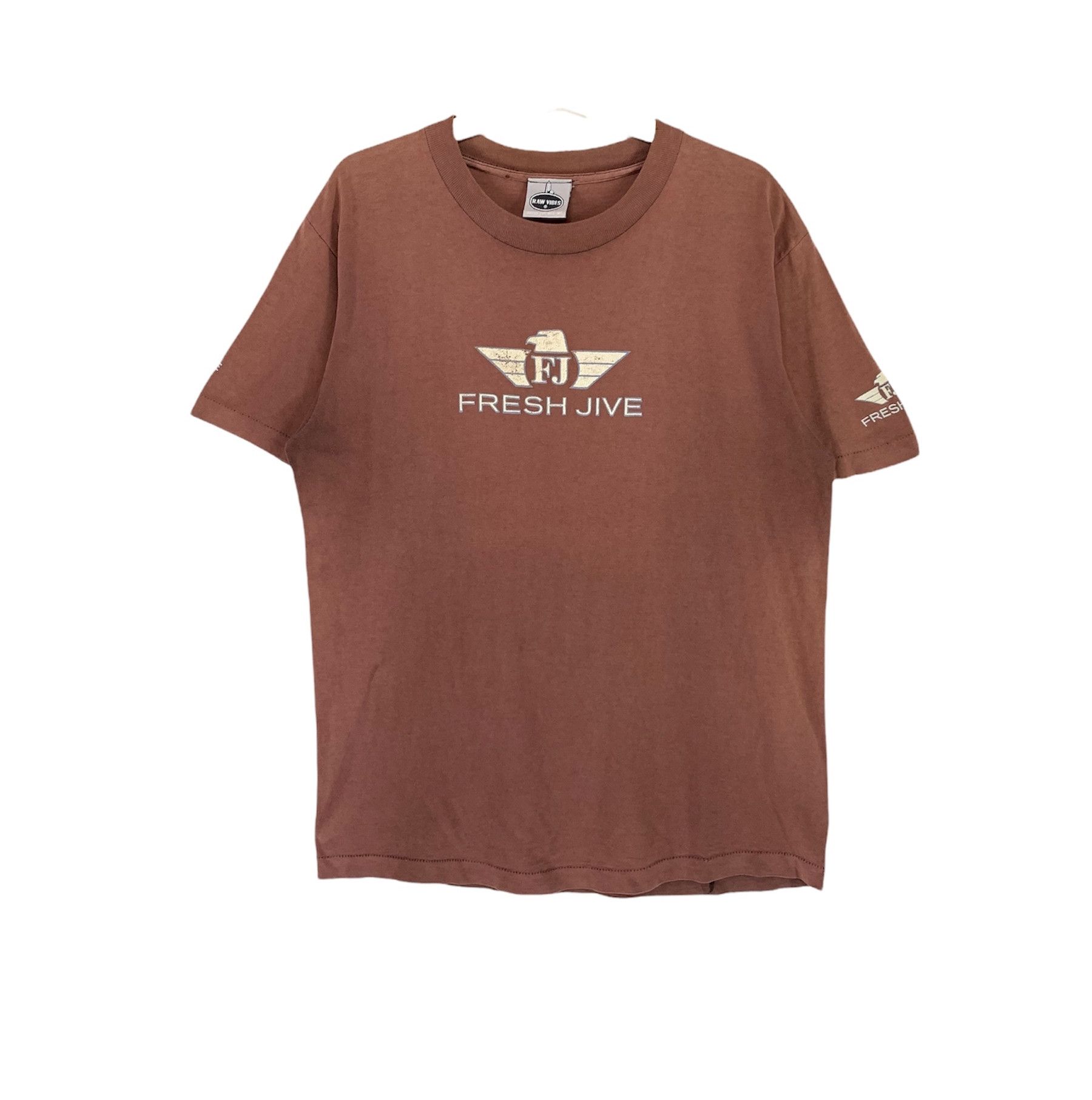 Freshjive spellout distressed sunfaded vintage 90s sthirt