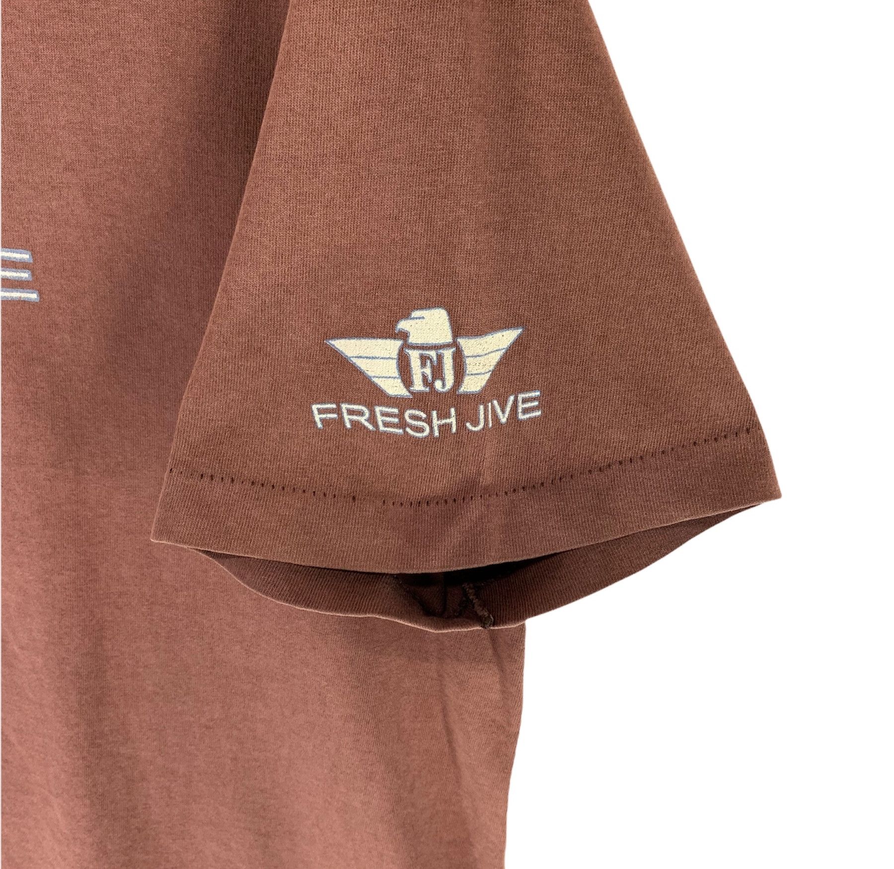 Freshjive spellout distressed sunfaded vintage 90s sthirt