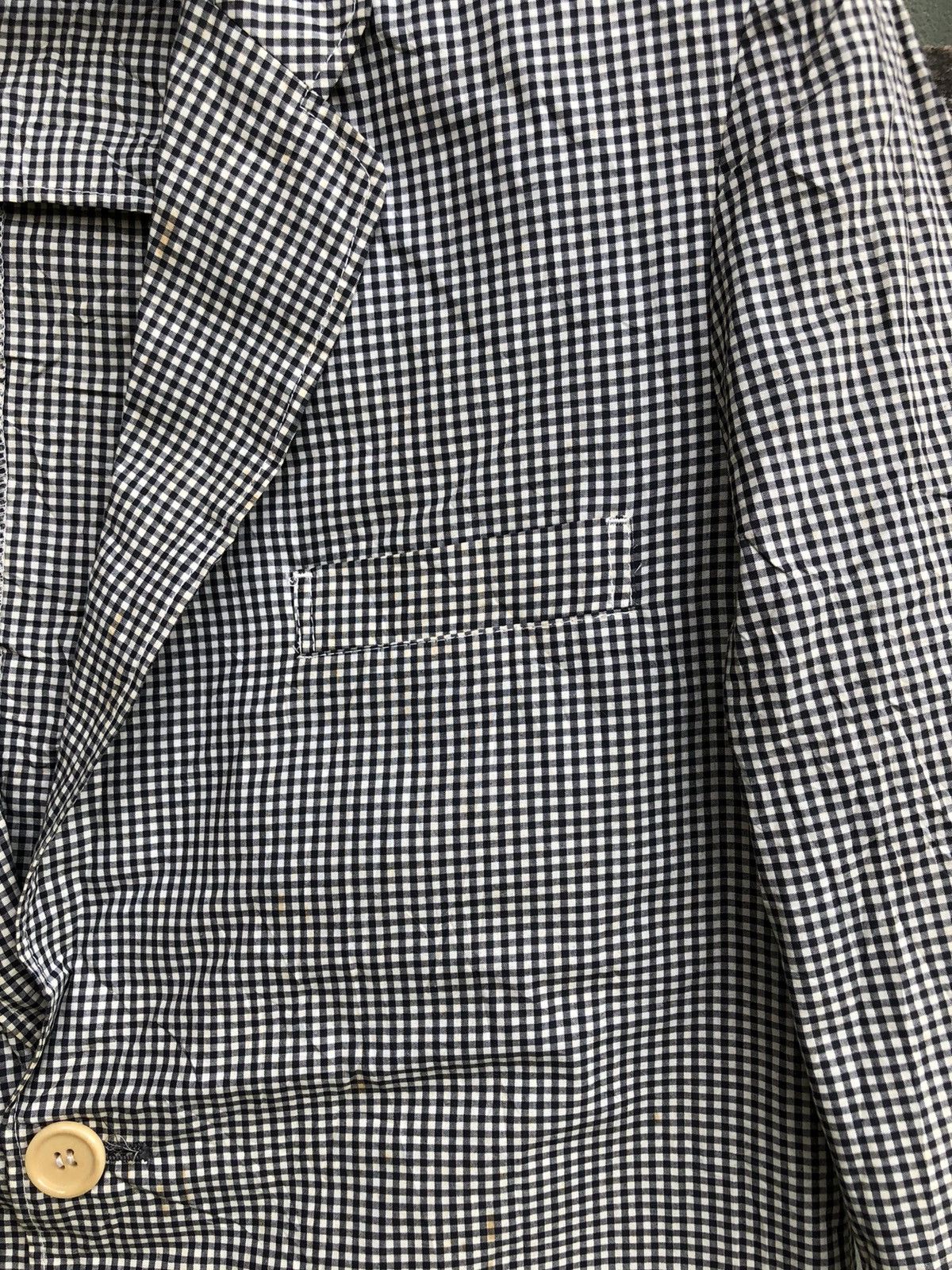 45rpm × Japanese Brand × Vintage Vintage 45 RPM Checkered Blazer Made in Japan Size US L / EU 52-54 / 3 - 3 Thumbnail