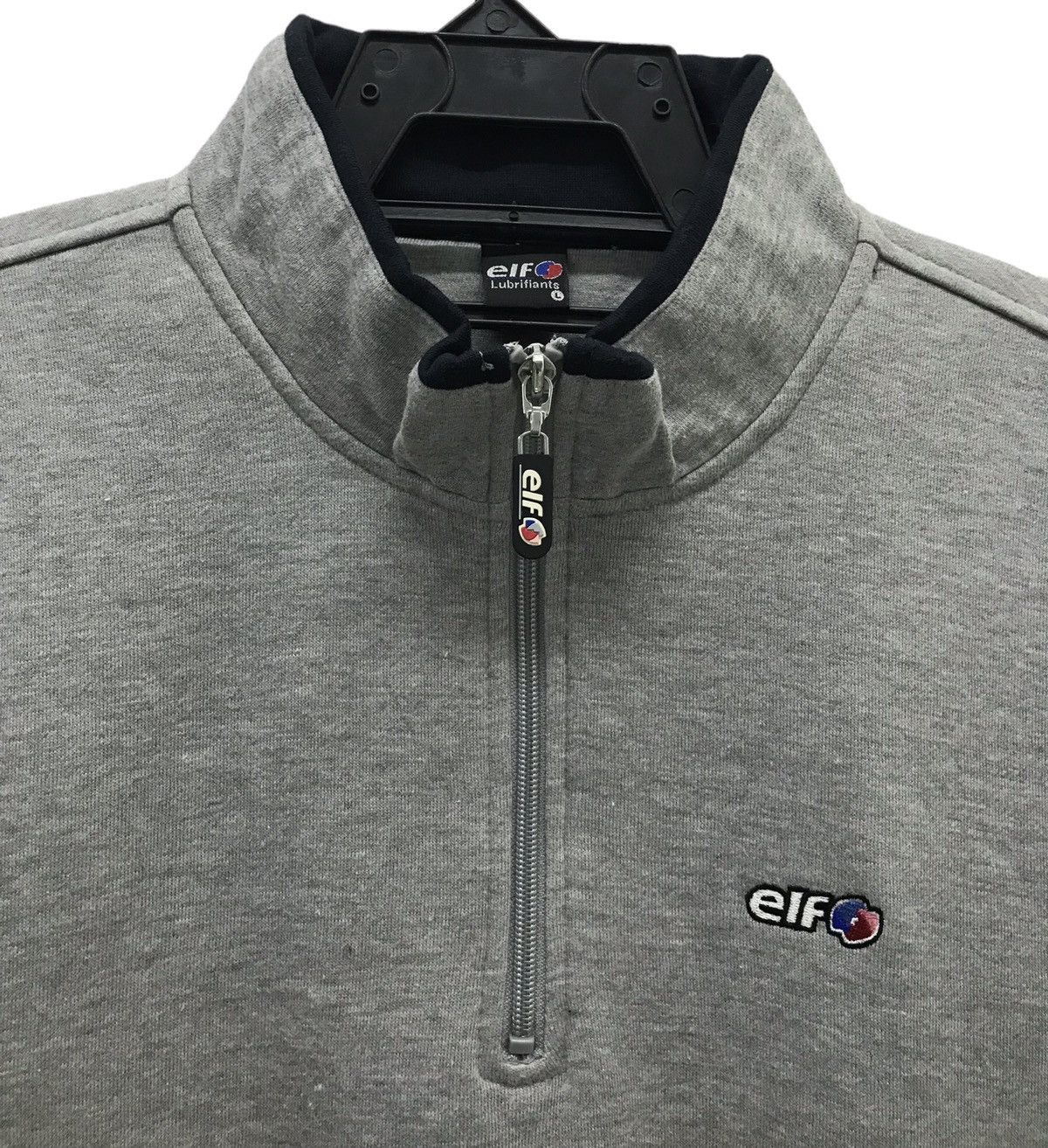 ELF LUBRIFIANTS SWEATSHIRT ZIP 1/4