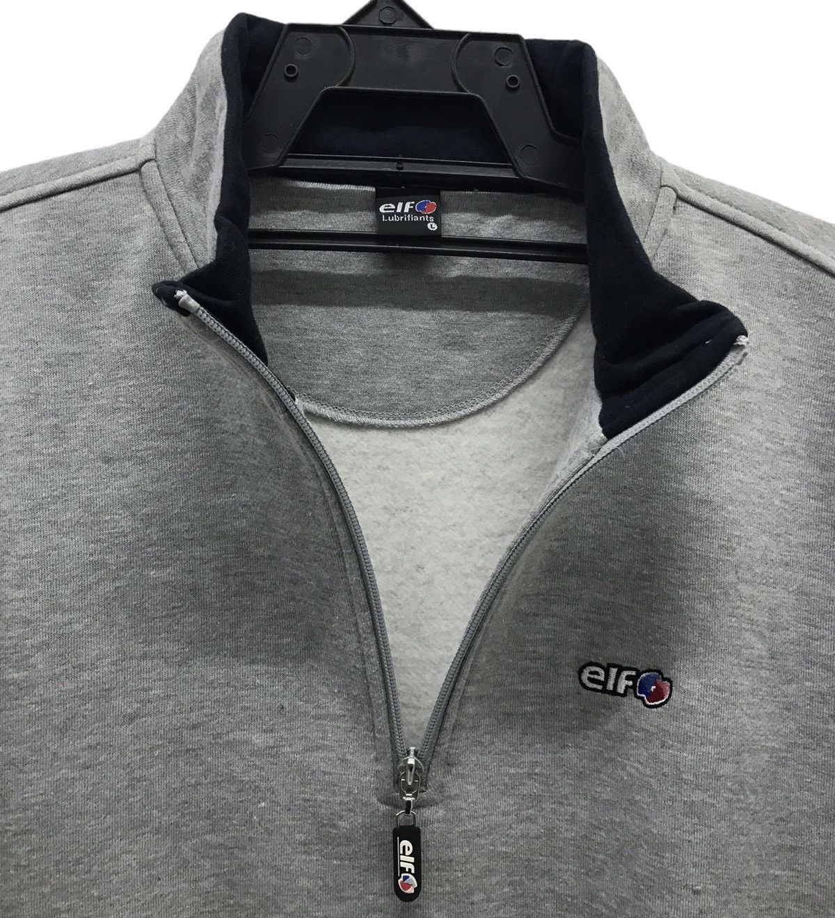 ELF LUBRIFIANTS SWEATSHIRT ZIP 1/4