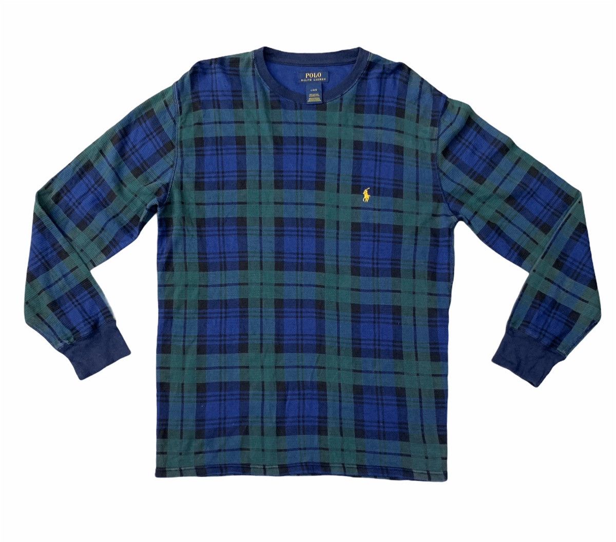Polo Ralph Lauren × Vintage POLO RALPH LAUREN Long Sleeve Shirt With Rare Colour Size US L / EU 52-54 / 3 - 1 Thumbnail