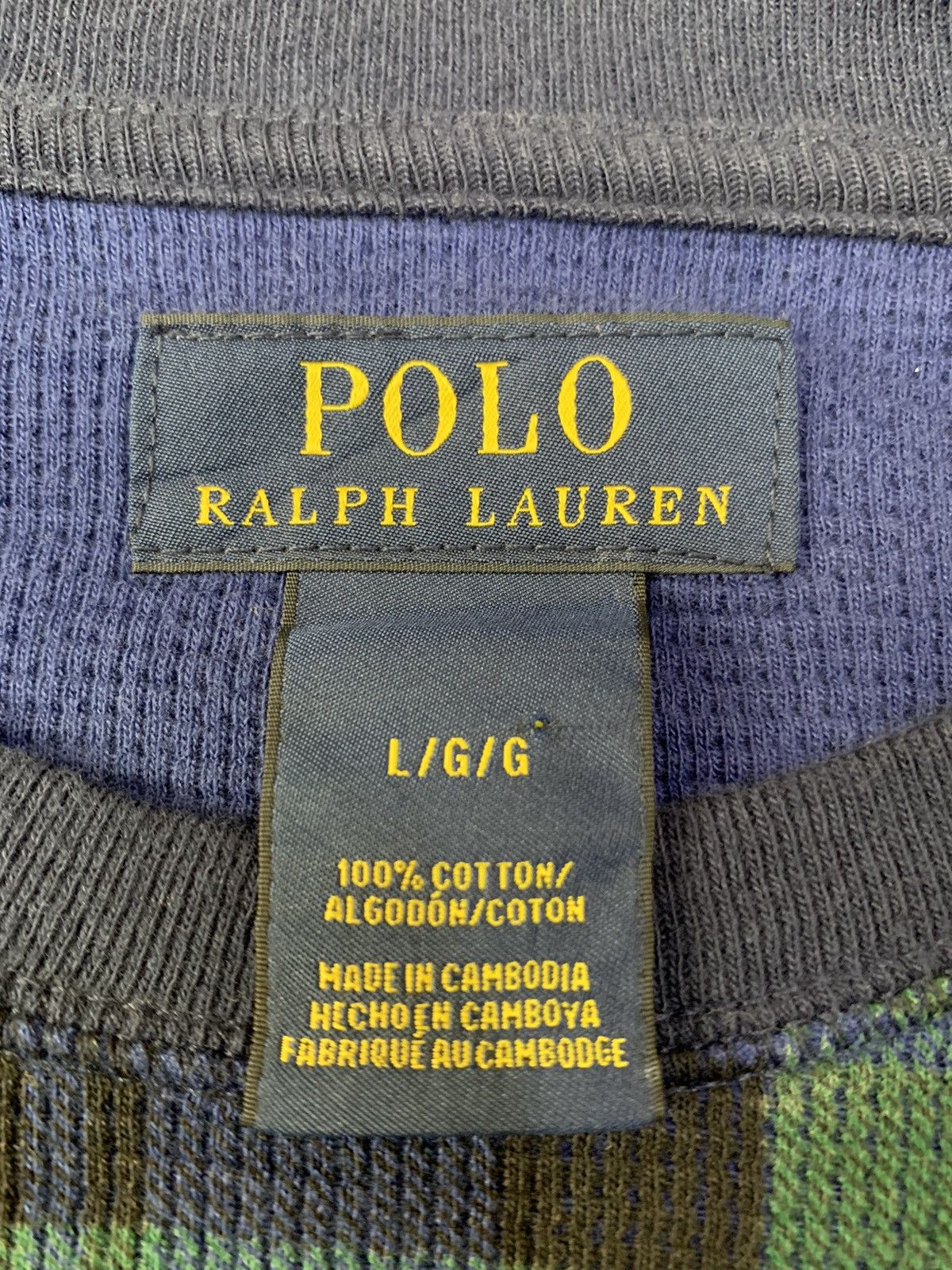 Polo Ralph Lauren × Vintage POLO RALPH LAUREN Long Sleeve Shirt With Rare Colour Size US L / EU 52-54 / 3 - 8 Thumbnail
