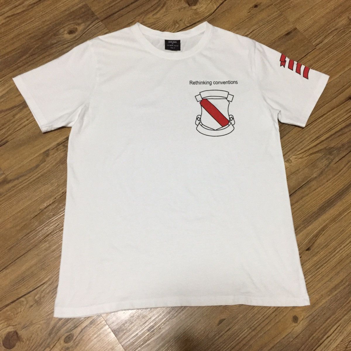 Marlboro × Number (N)ine Marlboro x Number (N)ine Rethinking Conventions White Tee Size US M / EU 48-50 / 2 - 5 Thumbnail