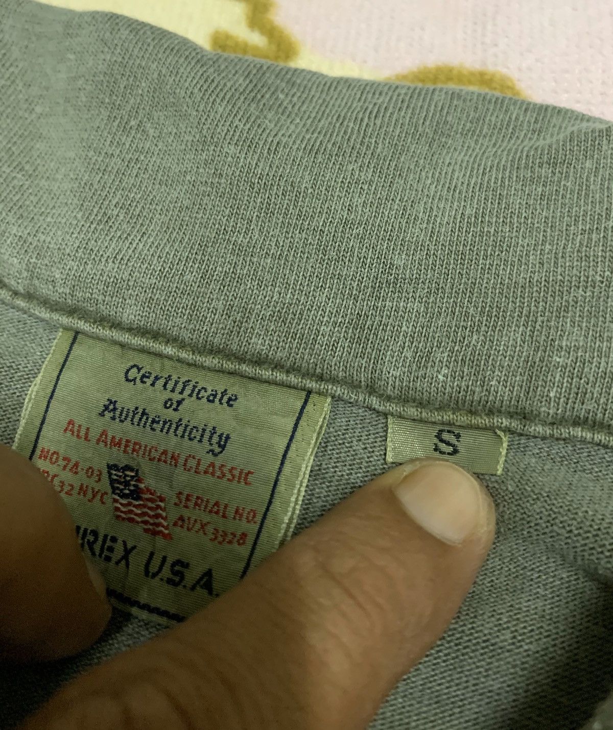 Avirex AVIREX Us Army Shirt x Rare Size US S / EU 44-46 / 1 - 9 Thumbnail