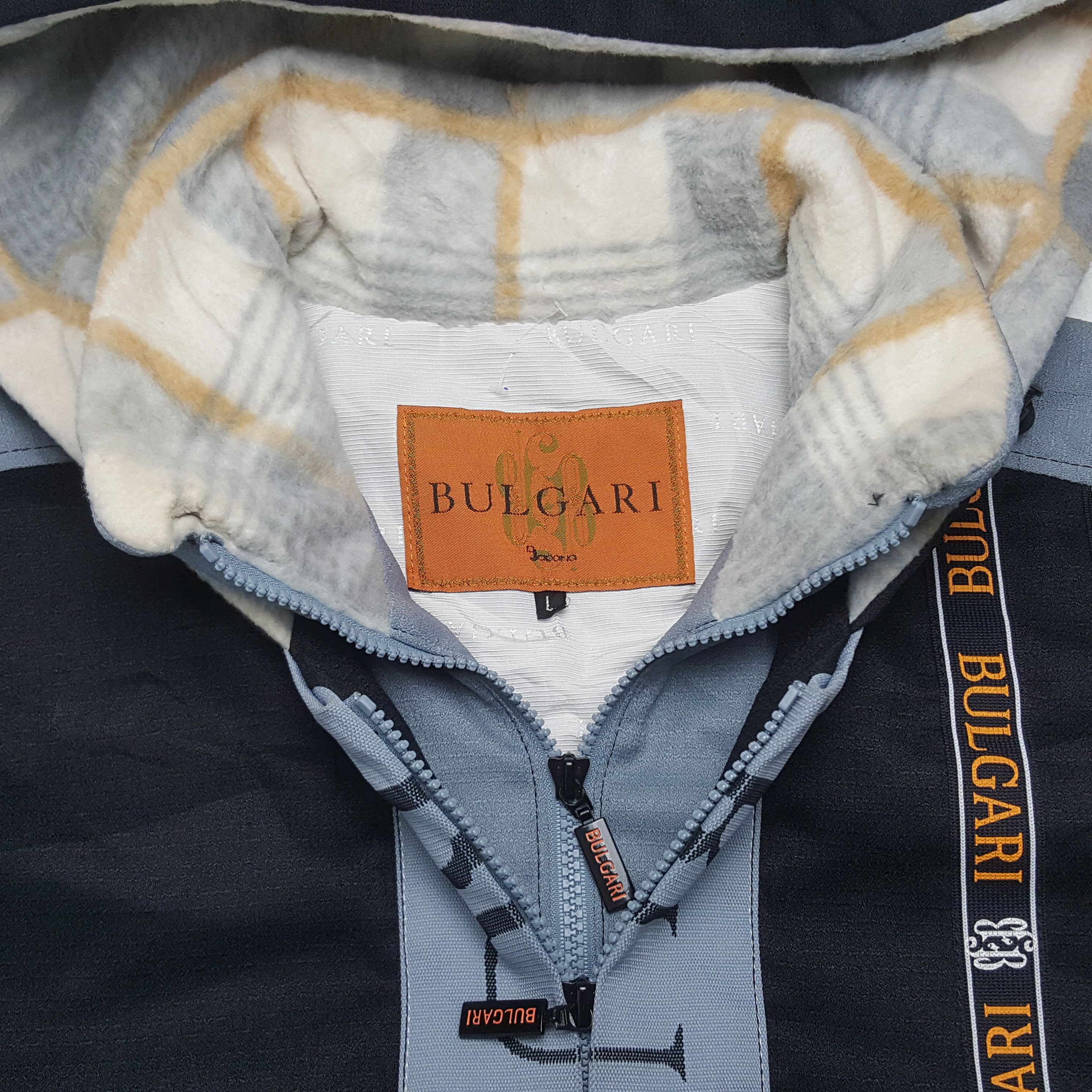 Bvlgari Vintage Bulgari Rare Style Zipper Jacket Hoodies Size US L / EU 52-54 / 3 - 5 Thumbnail
