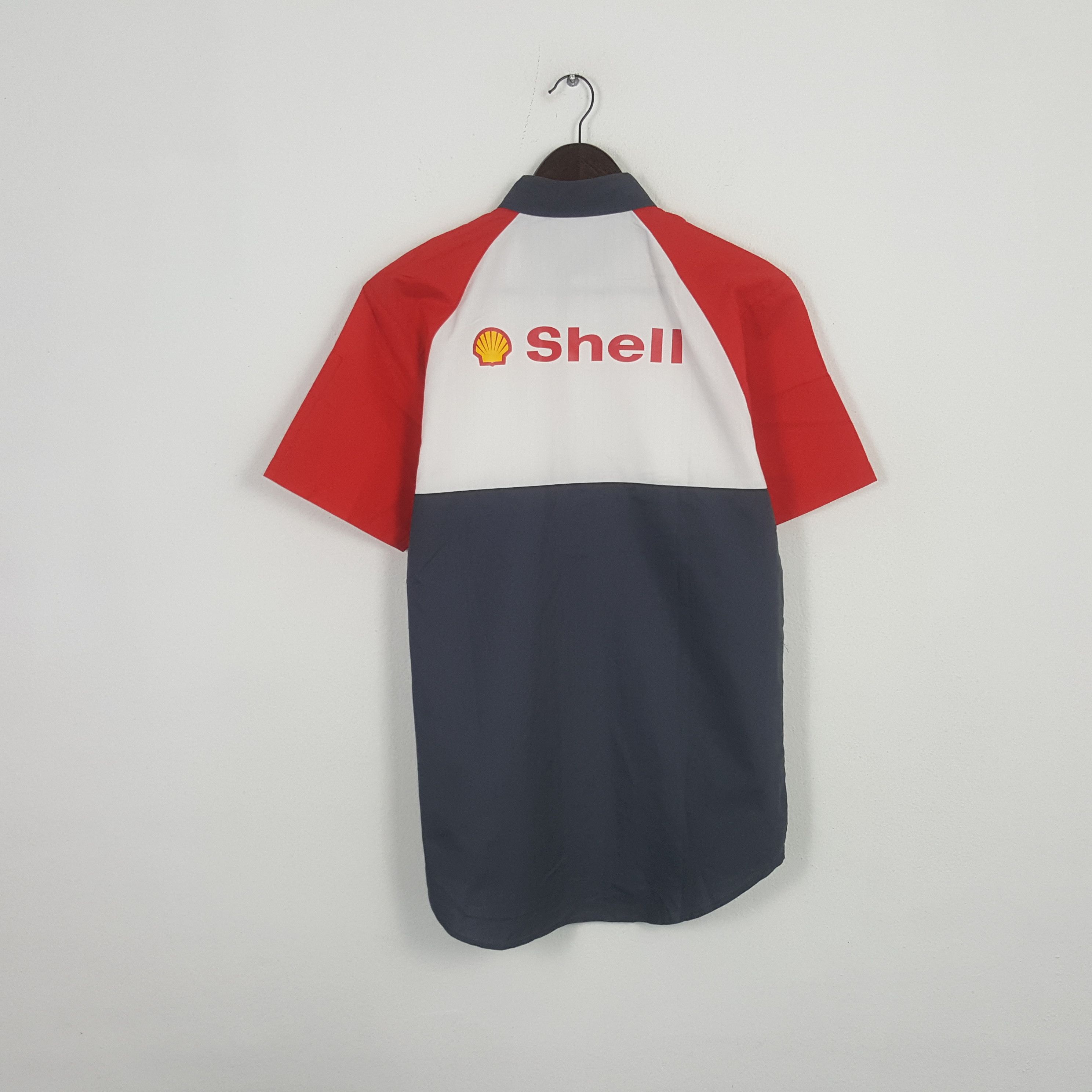 Vintage Shell Worker Button Up Shirt
