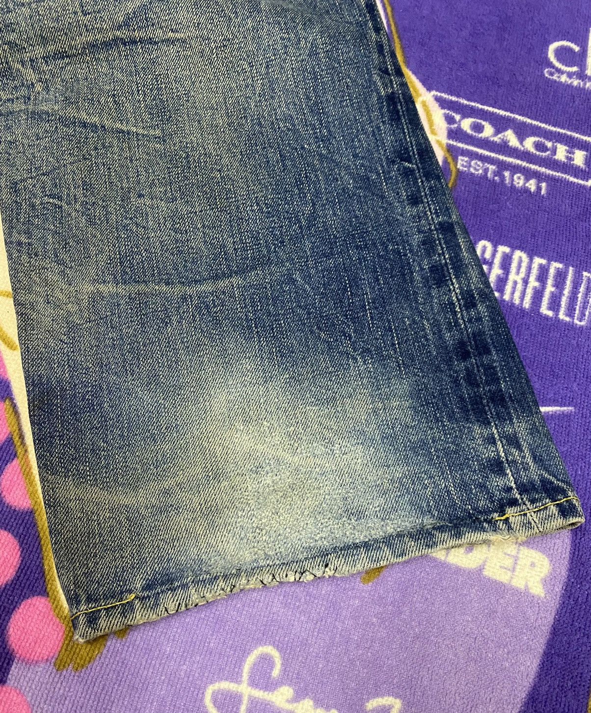 Japanese Brand × Vintage Distressed Denim by SILVER STONE Selvedge Japan x Rare Size US 32 / EU 48 - 14 Thumbnail