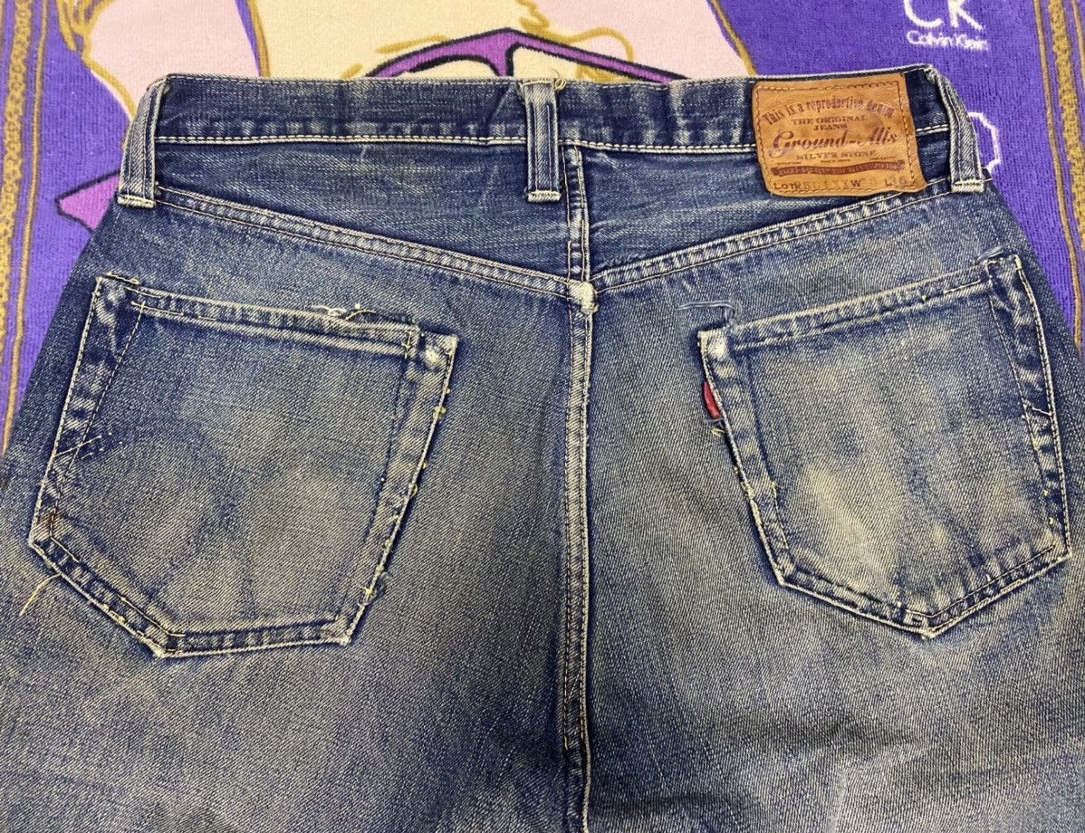 Japanese Brand × Vintage Distressed Denim by SILVER STONE Selvedge Japan x Rare Size US 32 / EU 48 - 5 Thumbnail