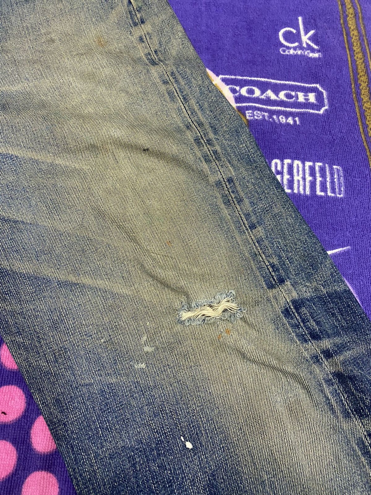 Japanese Brand × Vintage Distressed Denim by SILVER STONE Selvedge Japan x Rare Size US 32 / EU 48 - 10 Thumbnail