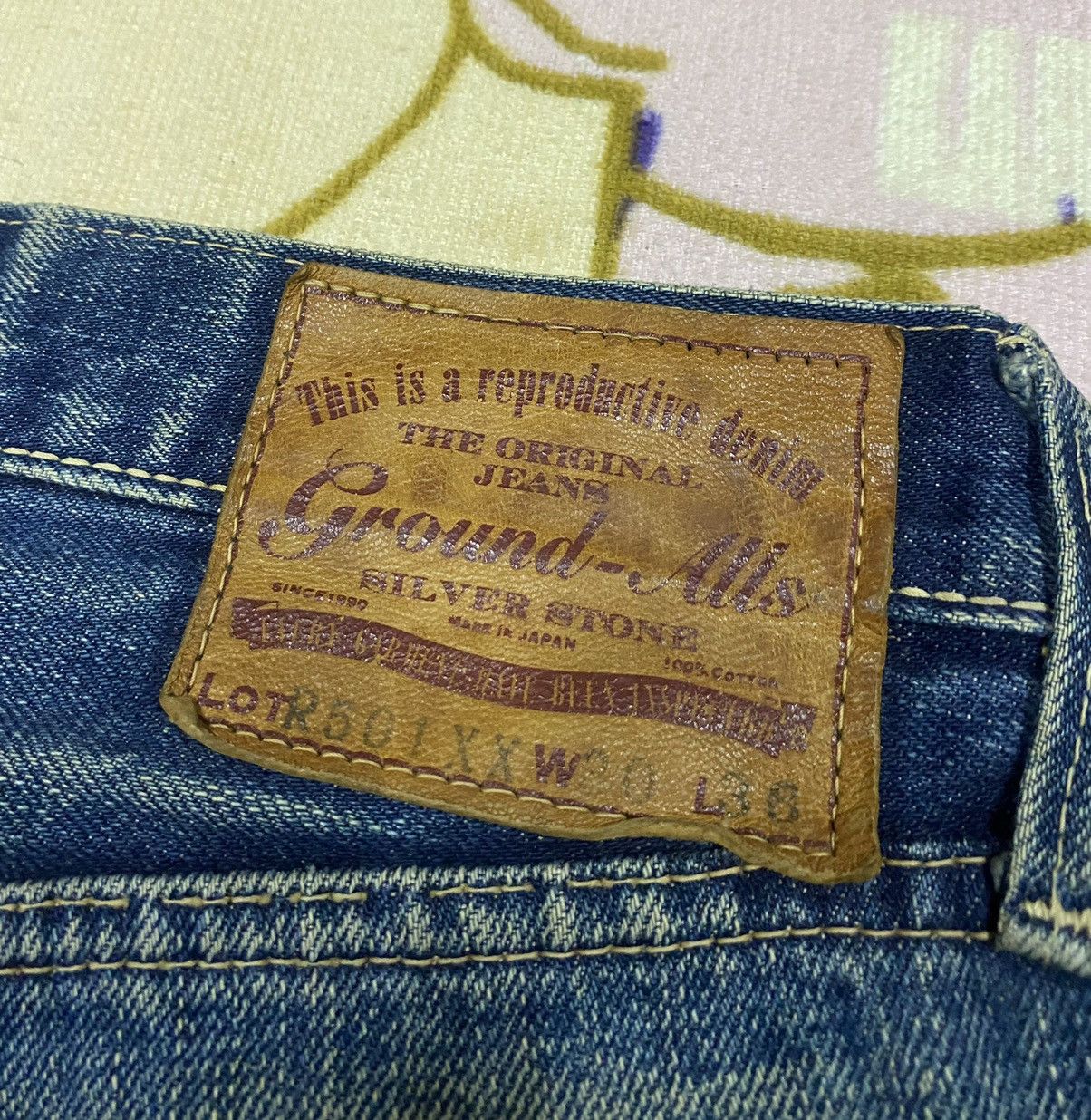 Japanese Brand × Vintage Distressed Denim by SILVER STONE Selvedge Japan x Rare Size US 32 / EU 48 - 6 Thumbnail