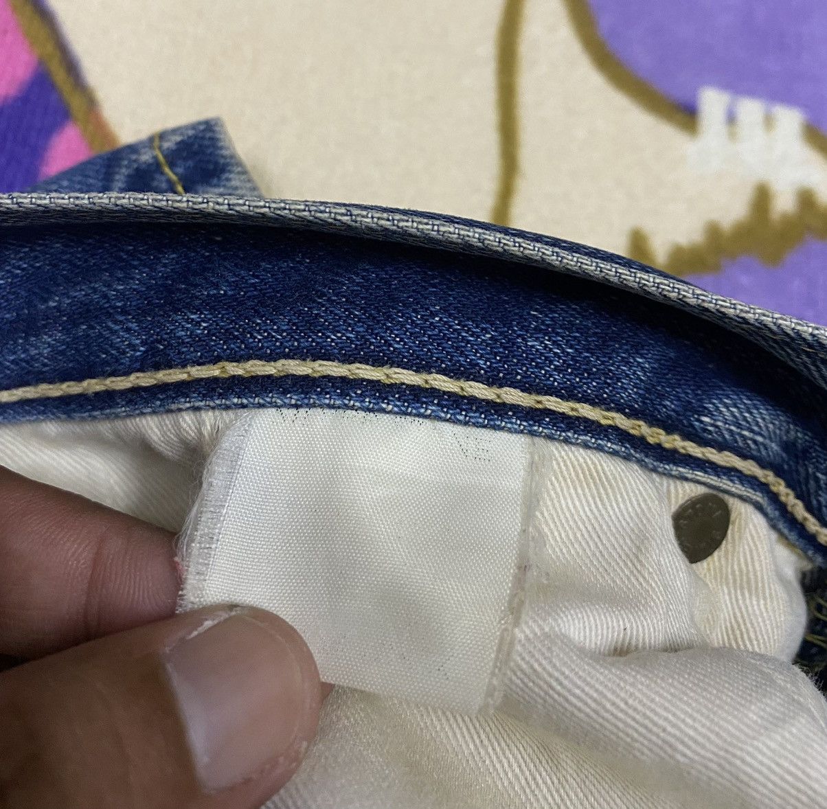 Japanese Brand × Vintage Distressed Denim by SILVER STONE Selvedge Japan x Rare Size US 32 / EU 48 - 16 Thumbnail