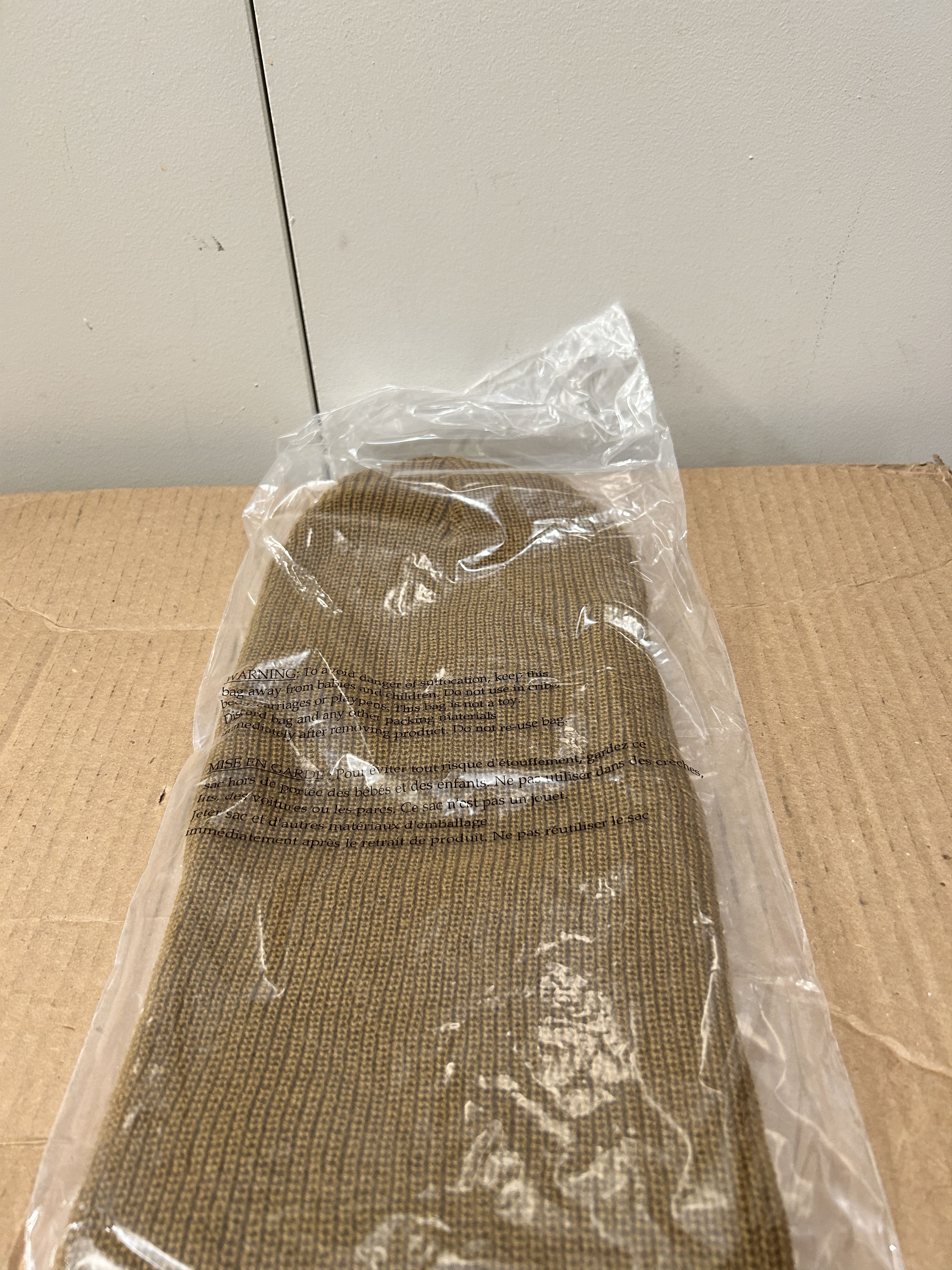 Stussy Stussy Stock Knit Balaclava Black mask Size ONE SIZE - 4 Thumbnail
