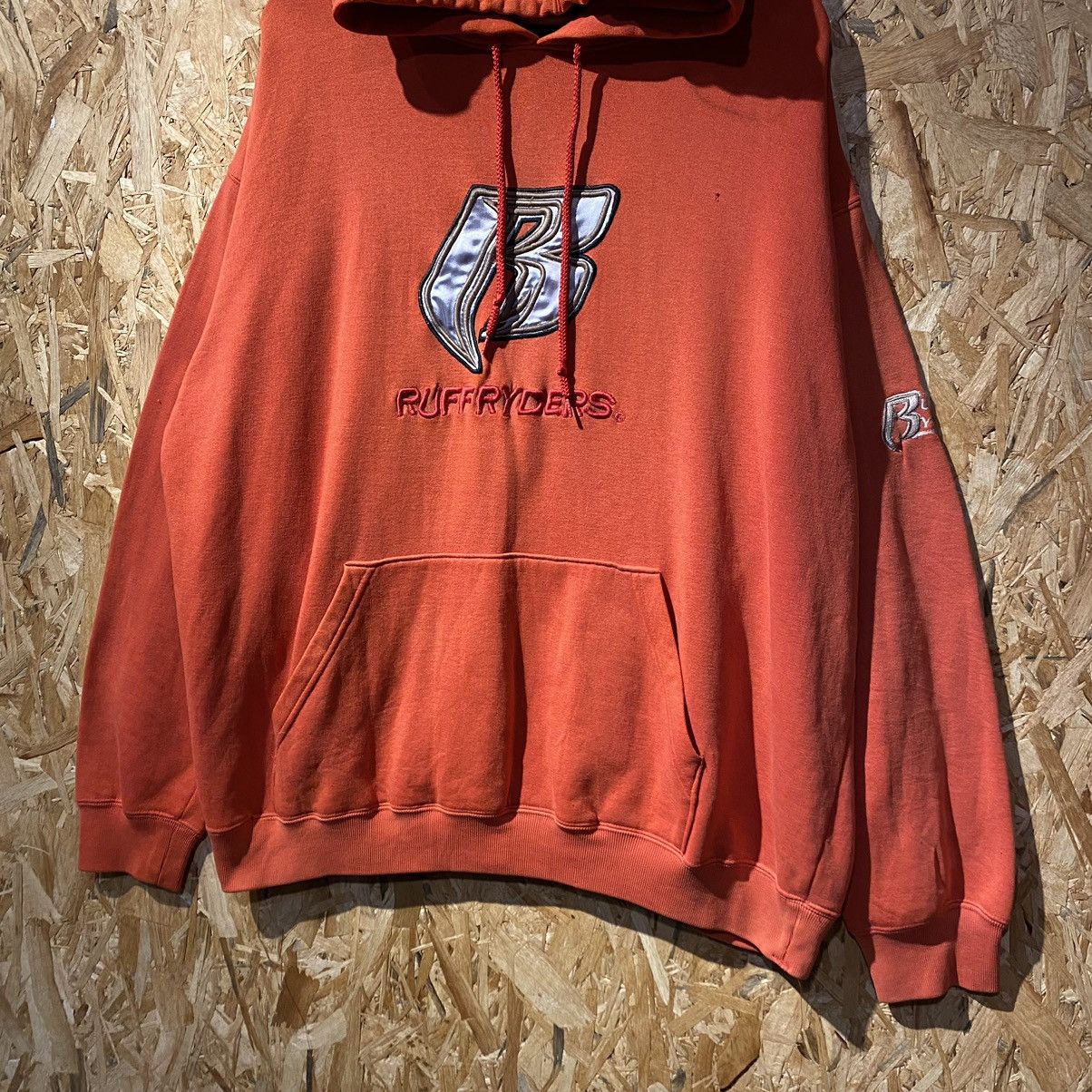 Rap Tees × Ruff Ryders × Vintage VINTAGE VERY RARE‼️Ruff Ryders Logo Embroidery Hoodies Size US XL / EU 56 / 4 - 4 Thumbnail