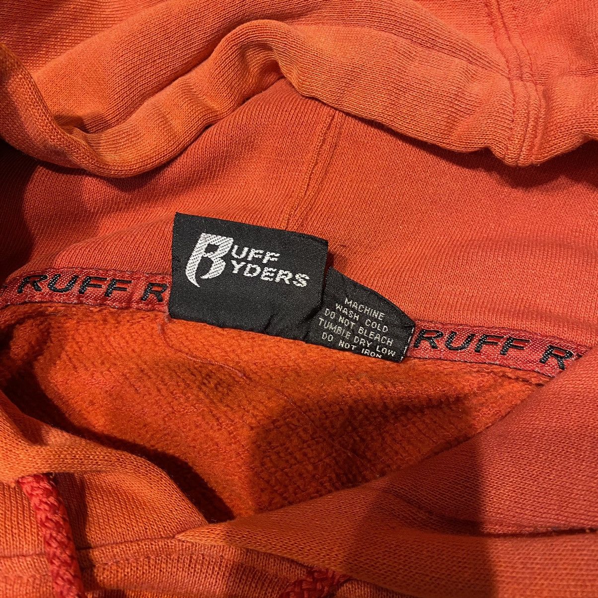 Rap Tees × Ruff Ryders × Vintage VINTAGE VERY RARE‼️Ruff Ryders Logo Embroidery Hoodies Size US XL / EU 56 / 4 - 16 Thumbnail