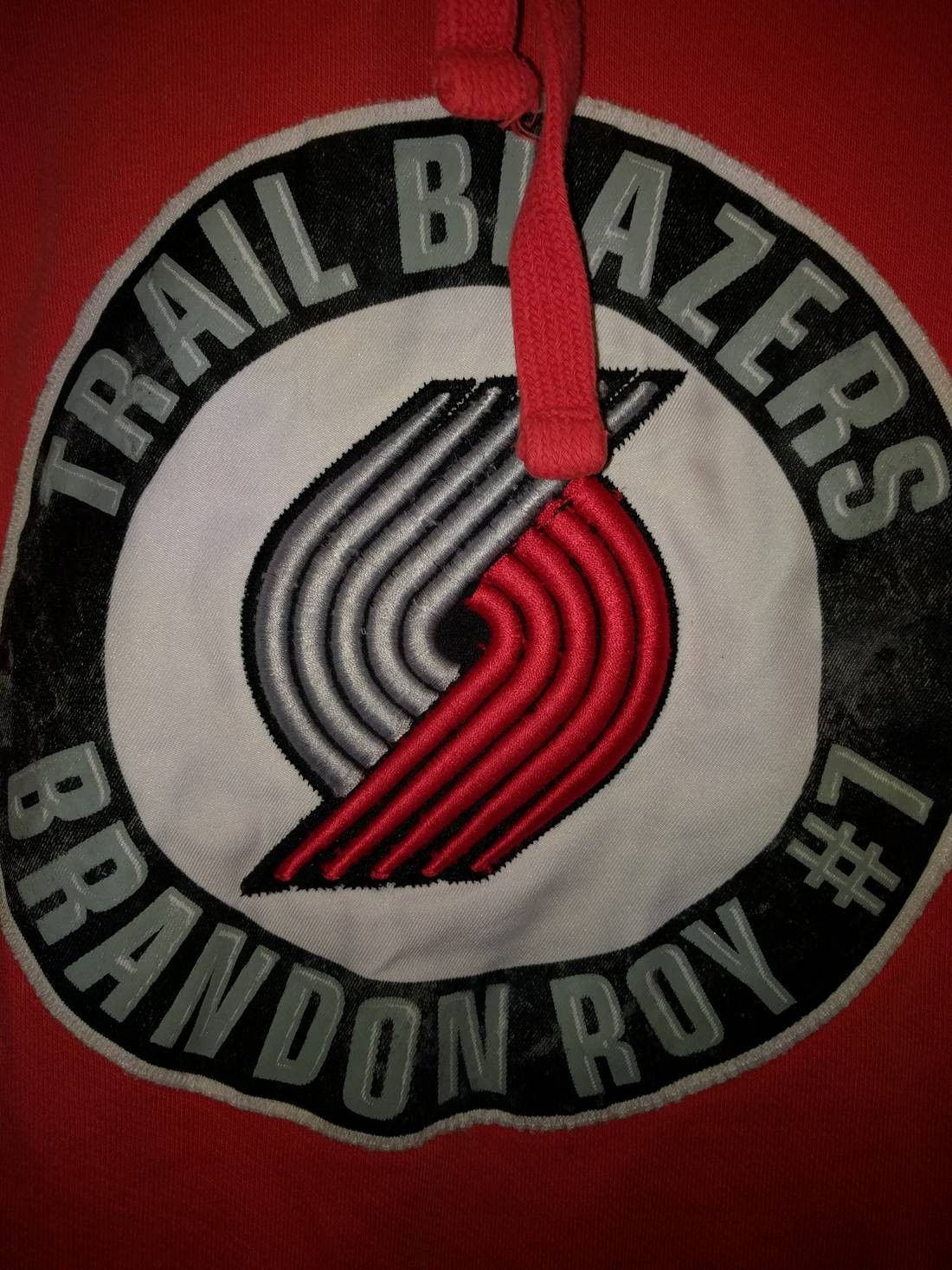 NBA Vintage Portland Trailblazers Brandon Roy #7 pullover hoodie Size US XL / EU 56 / 4 - 9 Thumbnail