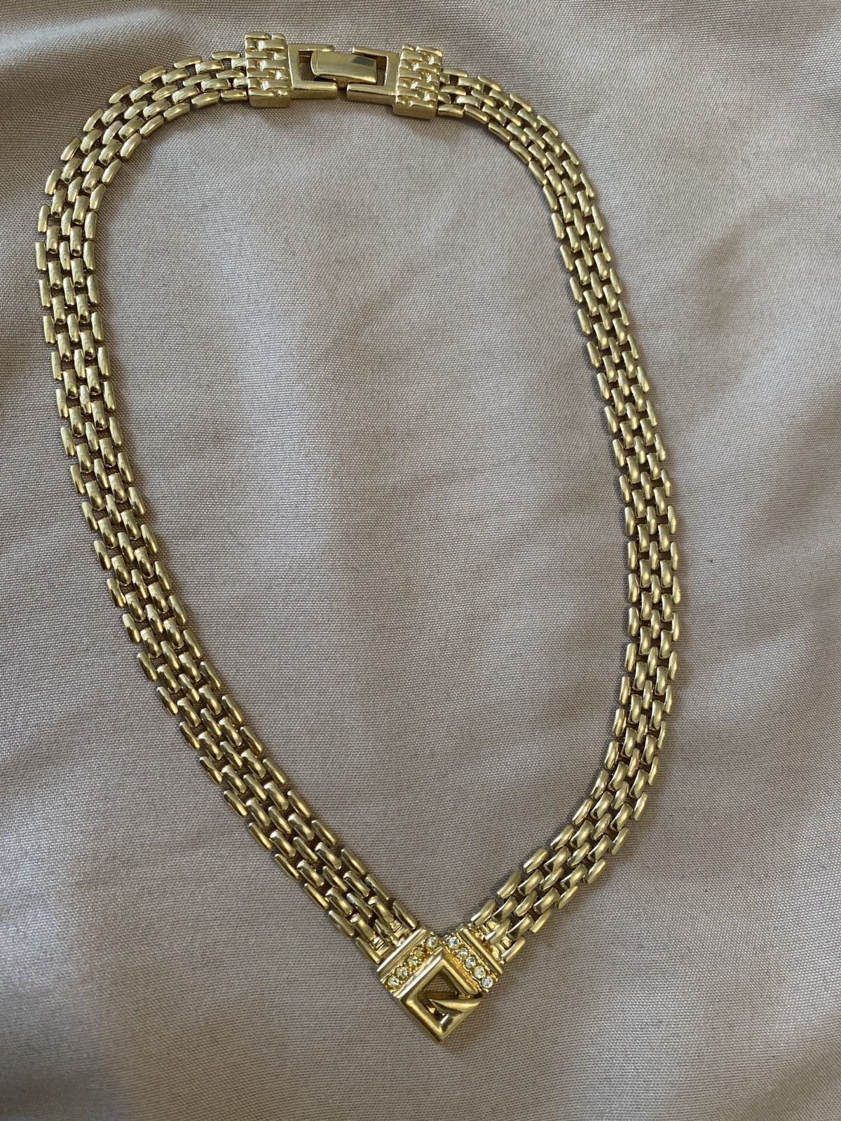Givenchy Vintage Givenchy Gold Necklace | Grailed