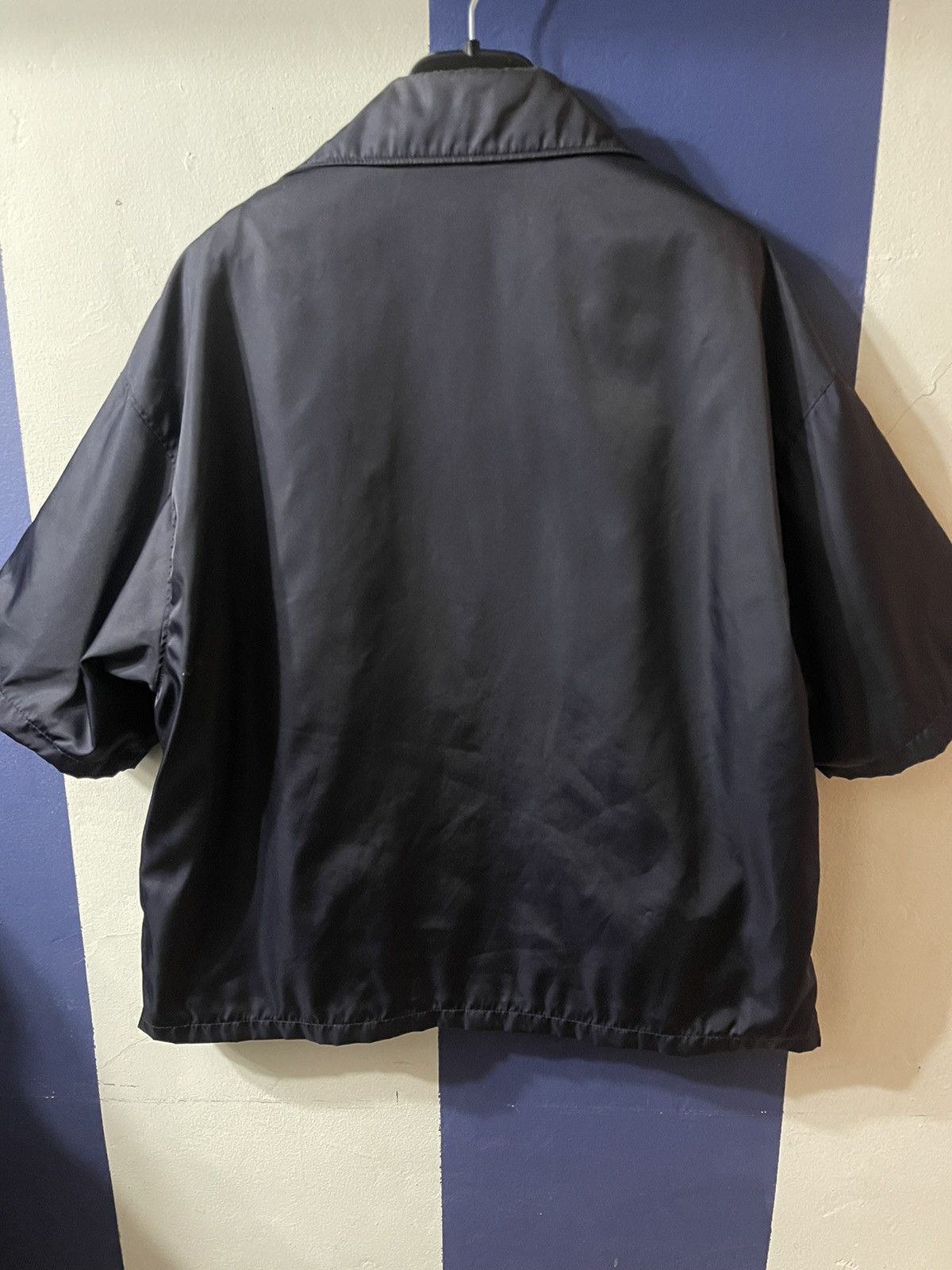 Prada Prada Navy Bowling Shirt Size US S / EU 44-46 / 1 - 3 Thumbnail