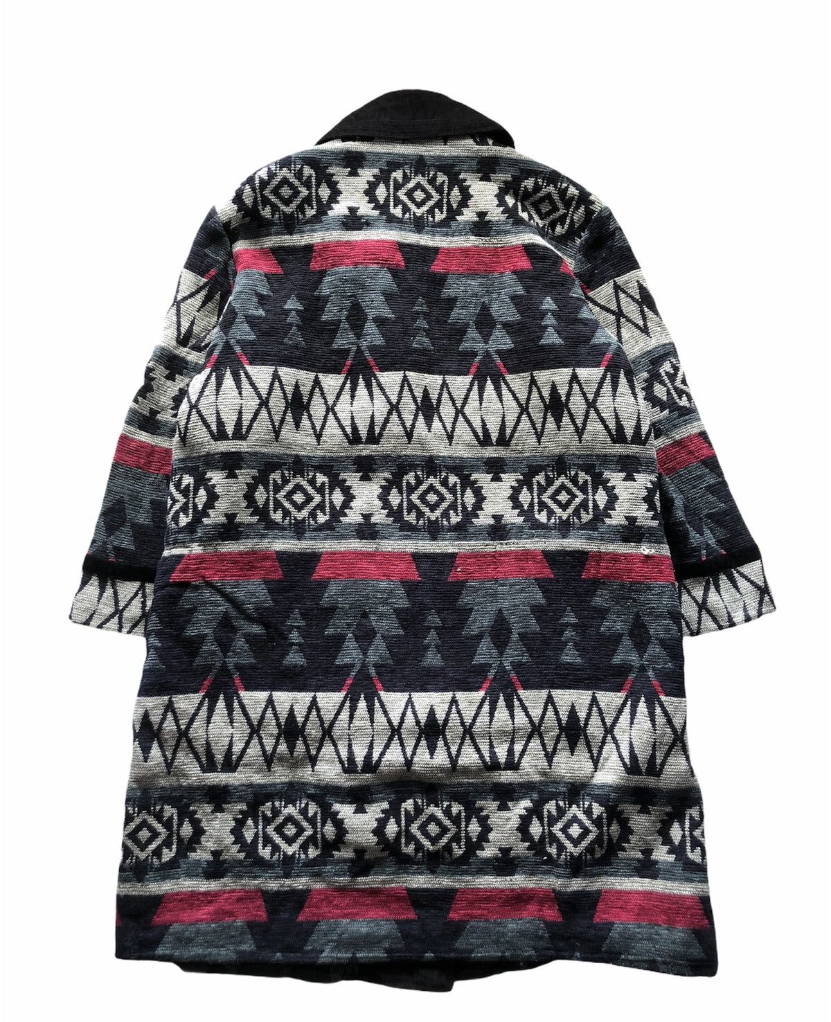 Vintage 1990s Giplas Japan Aztec Motif Navajo Heavy knit Jacket Size US M / EU 48-50 / 2 - 2 Thumbnail