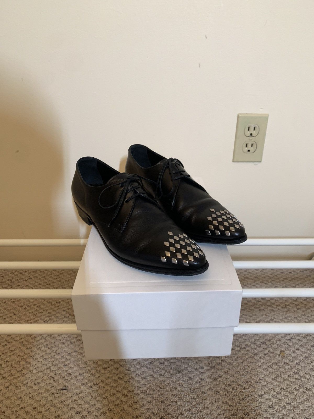 Celine × Hedi Slimane Celine SS19 Diamond Studded Jacno Loafers