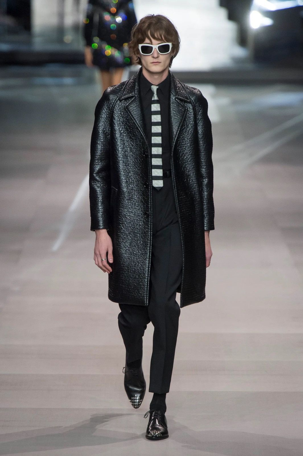 Celine × Hedi Slimane Celine SS19 Diamond Studded Jacno Loafers