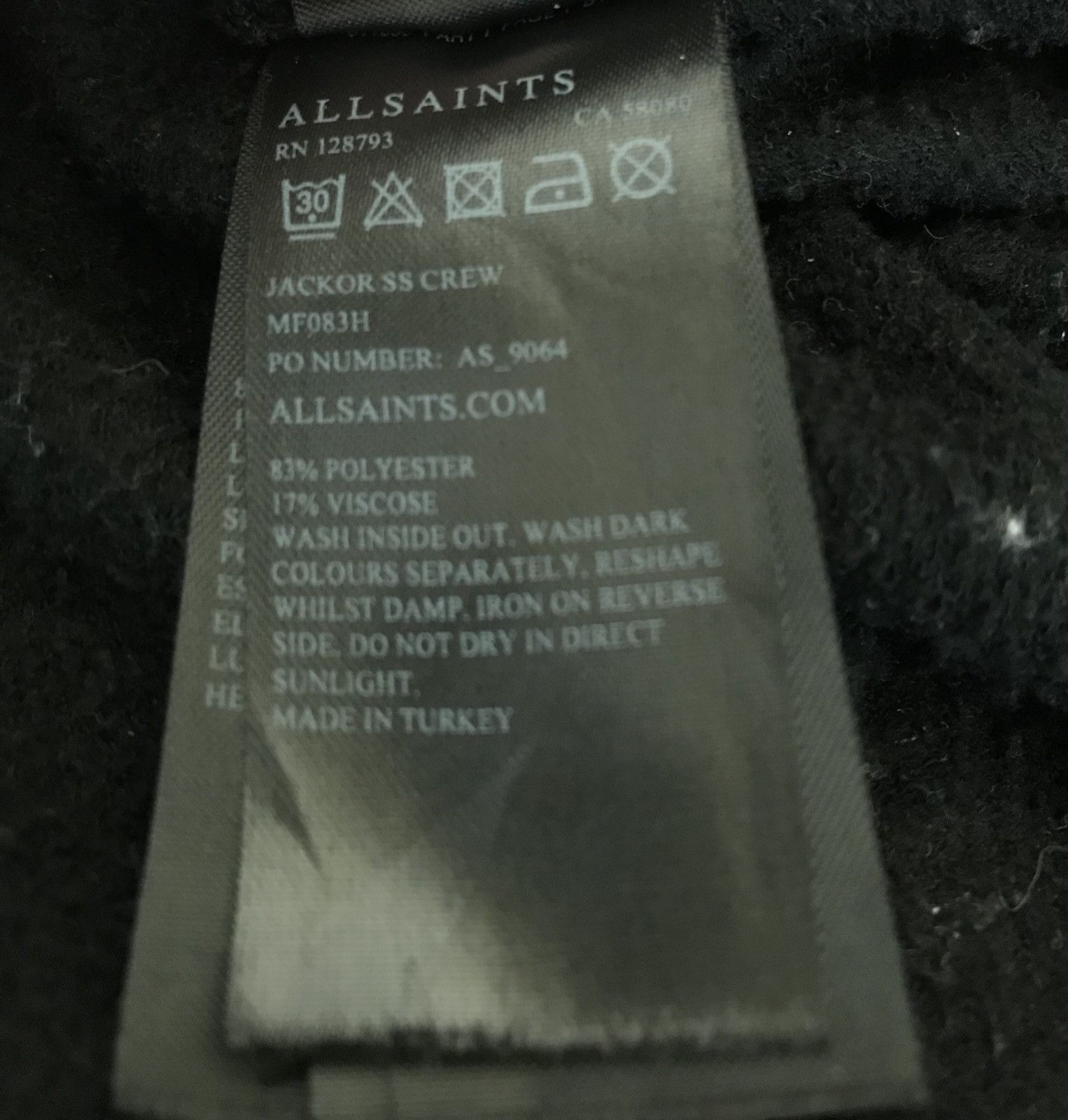 Allsaints *FINAL DROP* Oversized Distressed Sweater Shirt Size US L / EU 52-54 / 3 - 6 Thumbnail