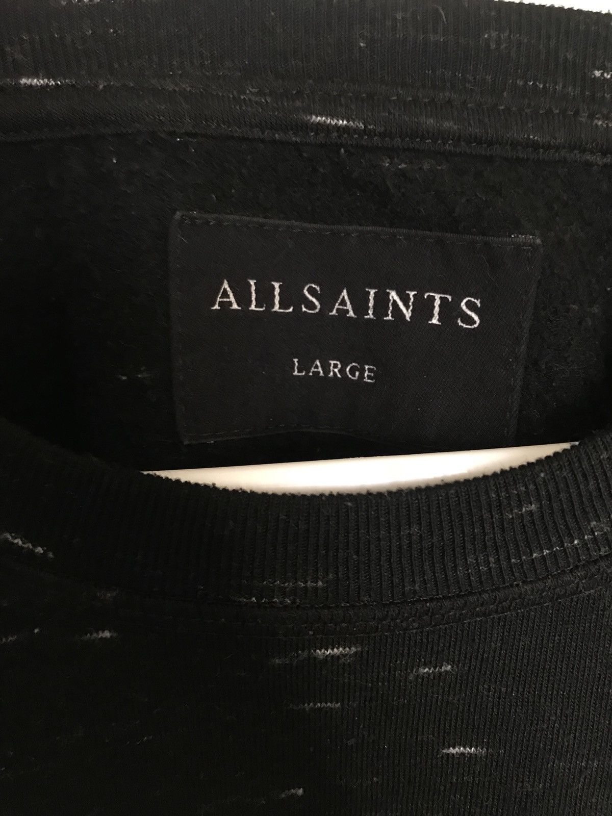 Allsaints *FINAL DROP* Oversized Distressed Sweater Shirt Size US L / EU 52-54 / 3 - 3 Thumbnail