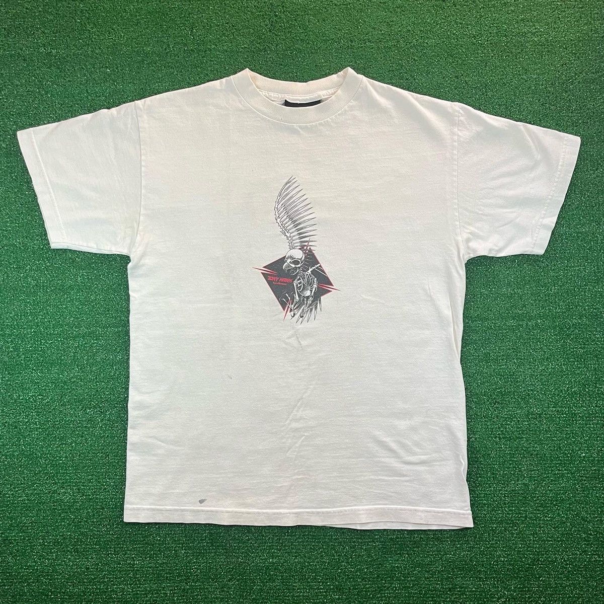 Powell Peralta × Tony Hawk × Vintage Vintage TONY HAWK Birdhouse Skateboard T-Shirt Size US M / EU 48-50 / 2 - 1 Thumbnail