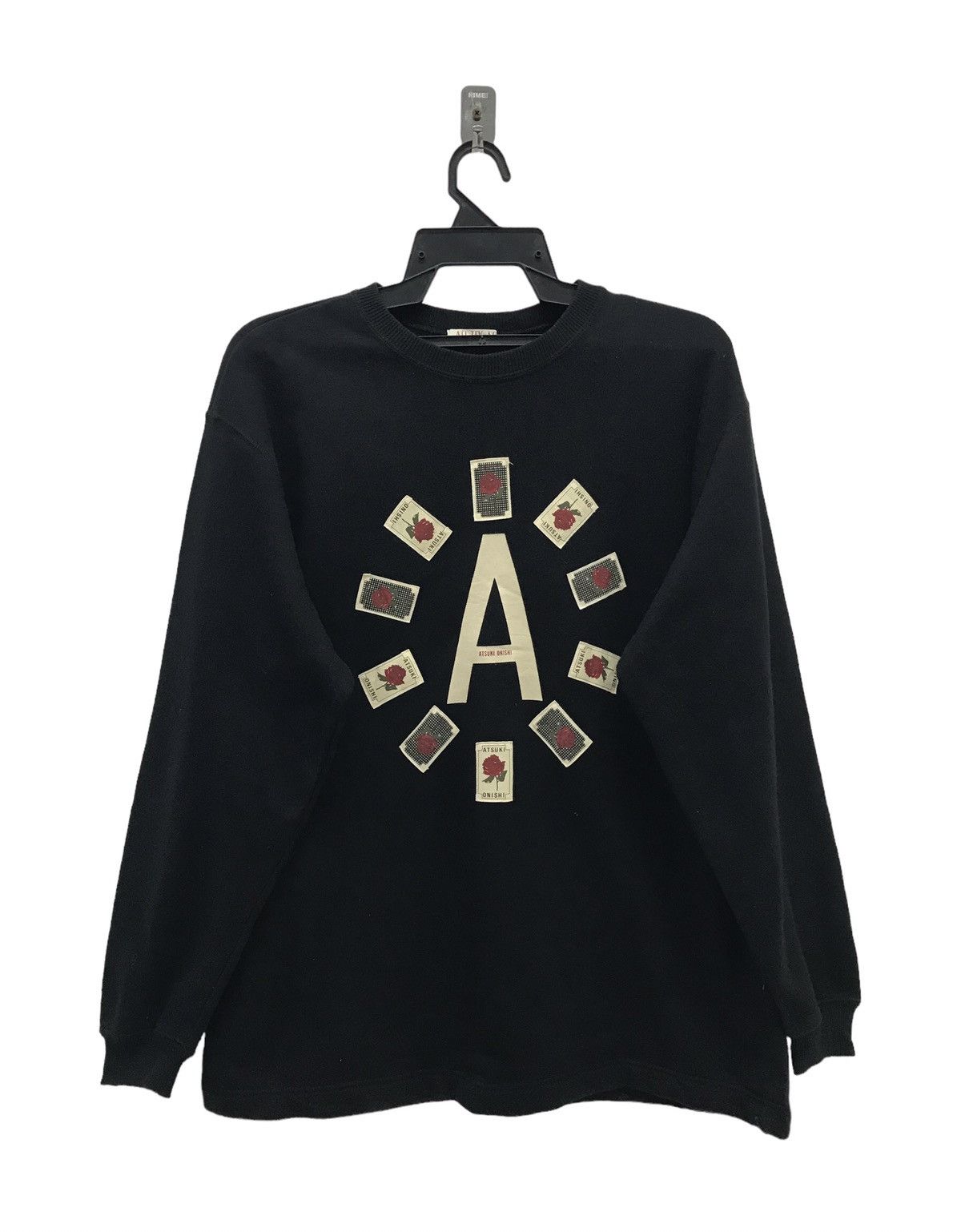 Japanese Brand ATSUKI ONISHI SWEATSHIRT Size US M / EU 48-50 / 2 - 1 Thumbnail