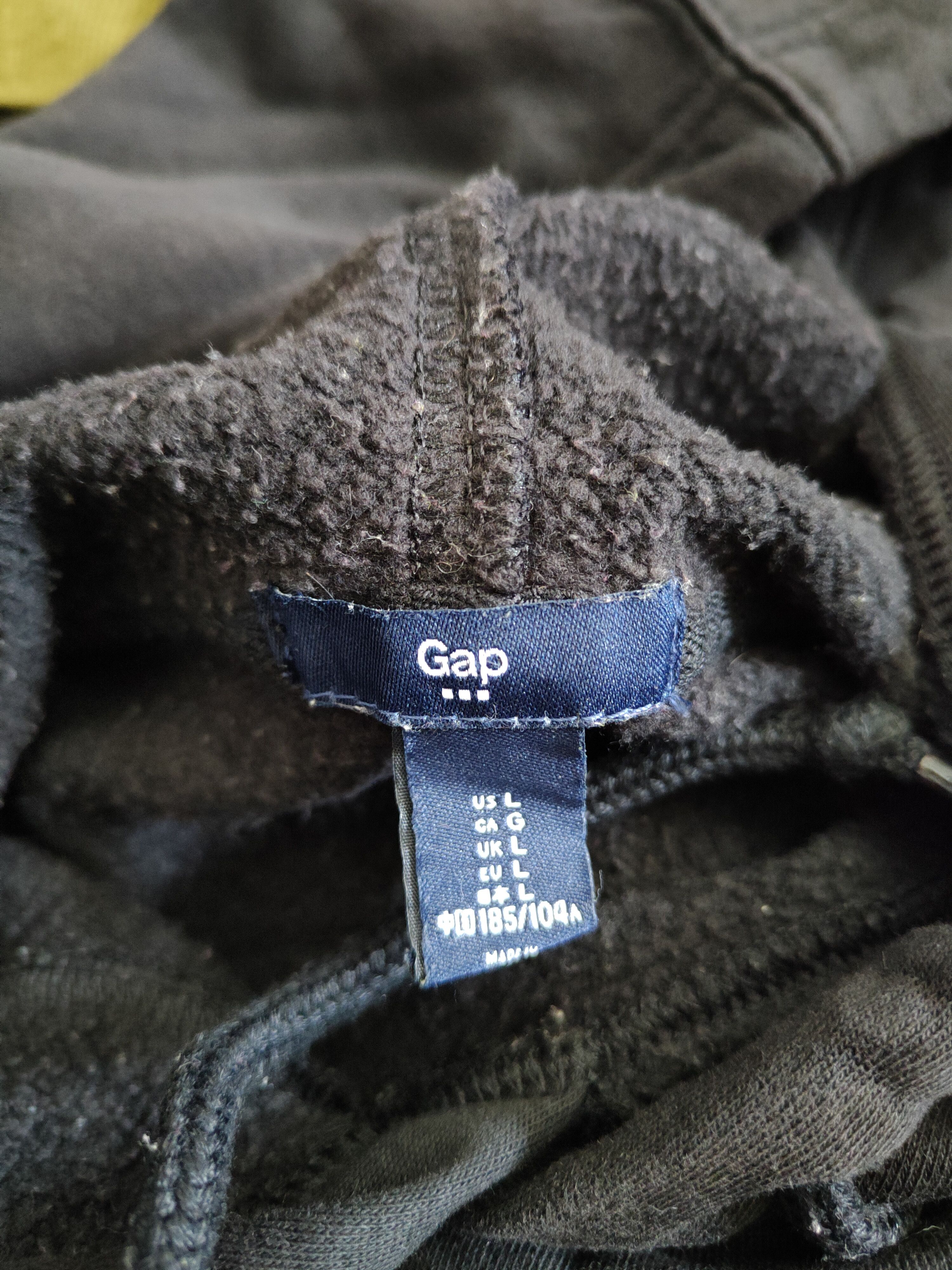 Gap DL GAP Black Hoodie Sweatshirt #307B Size US L / EU 52-54 / 3 - 11 Thumbnail
