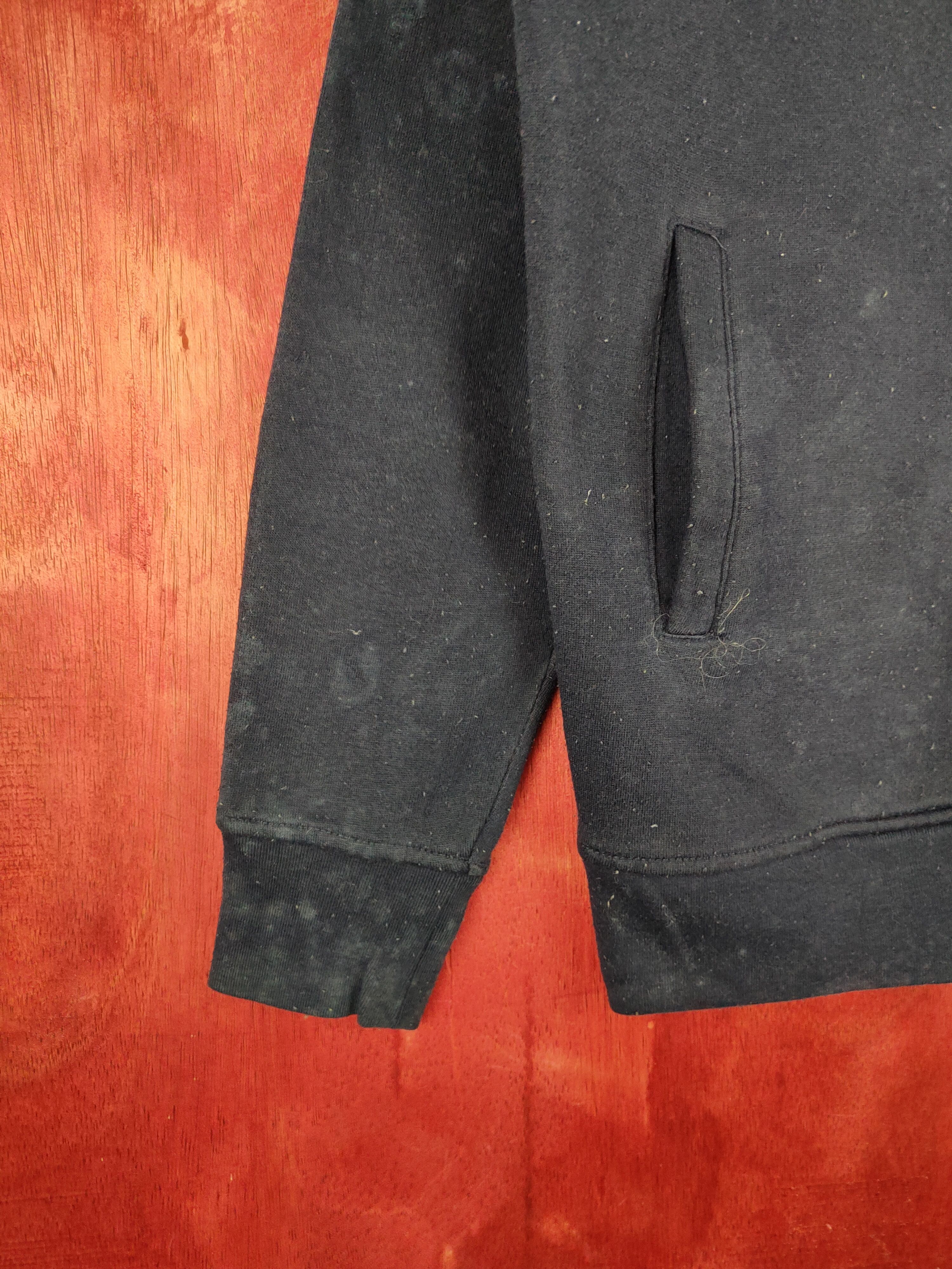 Japanese Brand Fly Beans surf Dark Blue Hoodie Sweater #304B Size US M / EU 48-50 / 2 - 5 Thumbnail