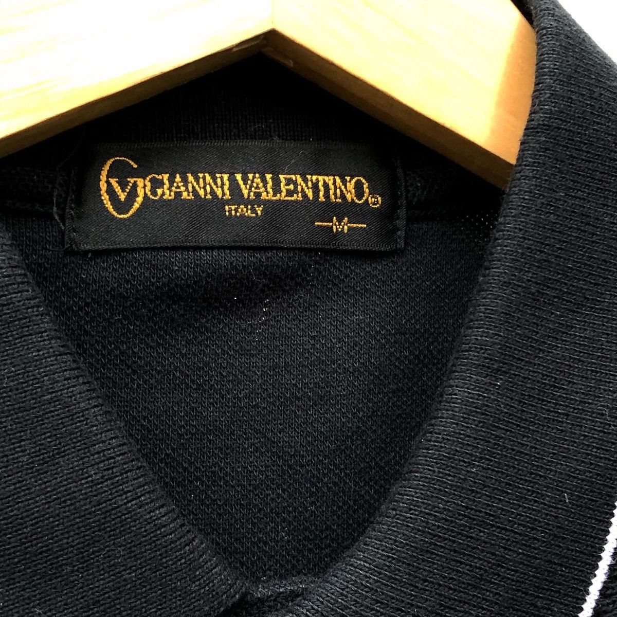 Gianni Valentino × Valentino VINTAGE GIANNI VALENTINO POLO SHIRT BIG LOGO Size US M / EU 48-50 / 2 - 4 Thumbnail