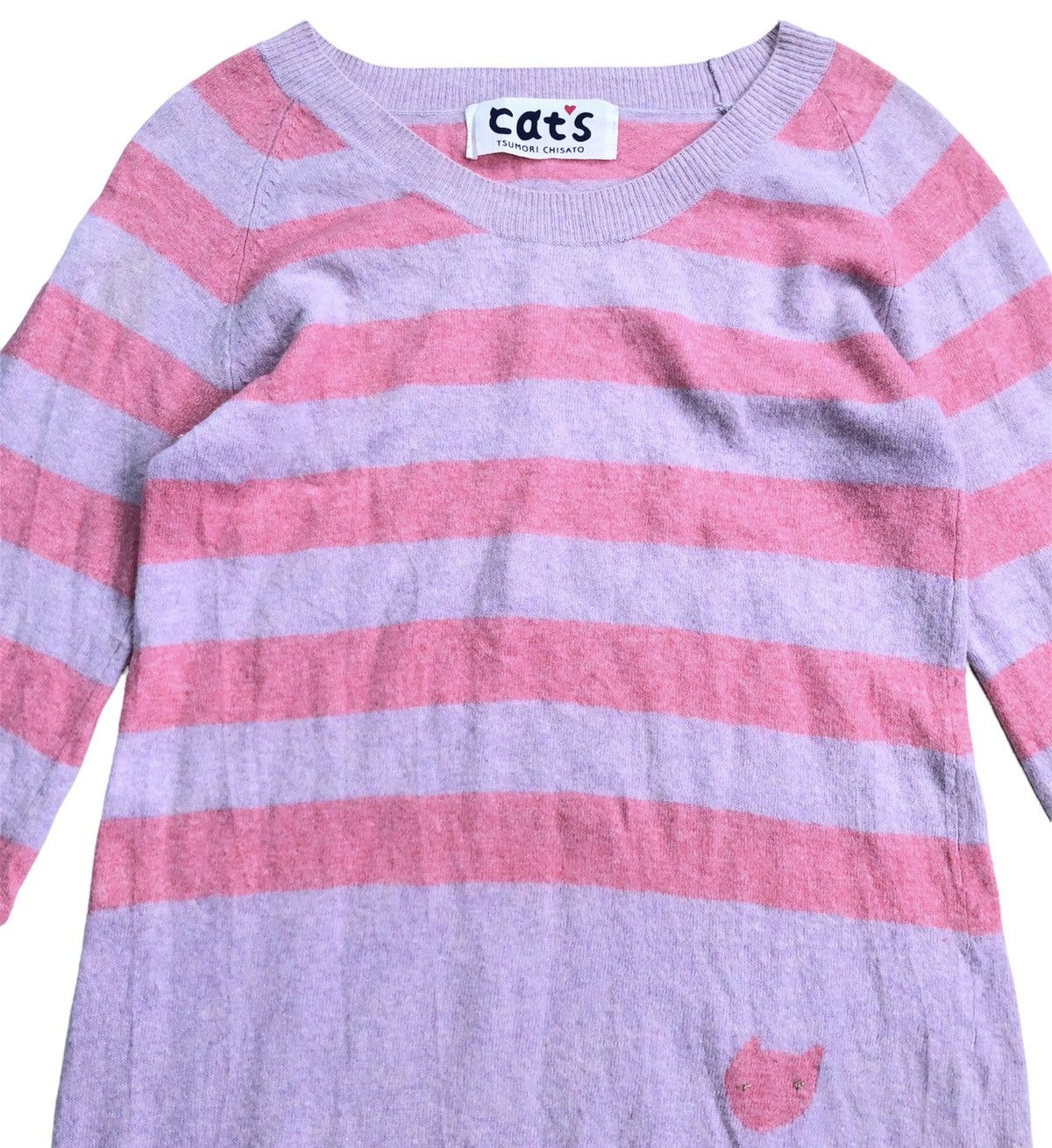 Issey Miyake × Japanese Brand × Tsumori Chisato Iseey Miyake Cats Tsumori chisato Long Knitwear Size US M / EU 48-50 / 2 - 3 Thumbnail