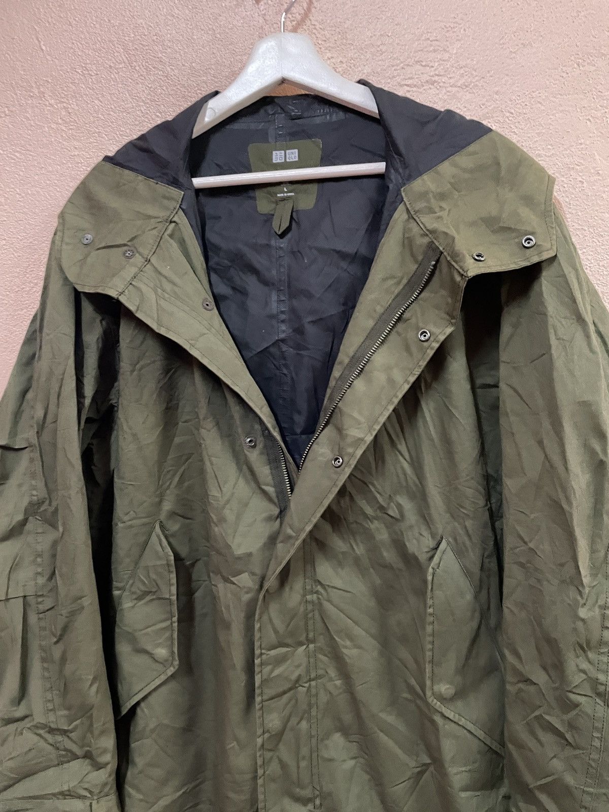 Uniqlo Archival Japanese Uniqlo Breathable blocktech parka jacket Size US L / EU 52-54 / 3 - 4 Thumbnail