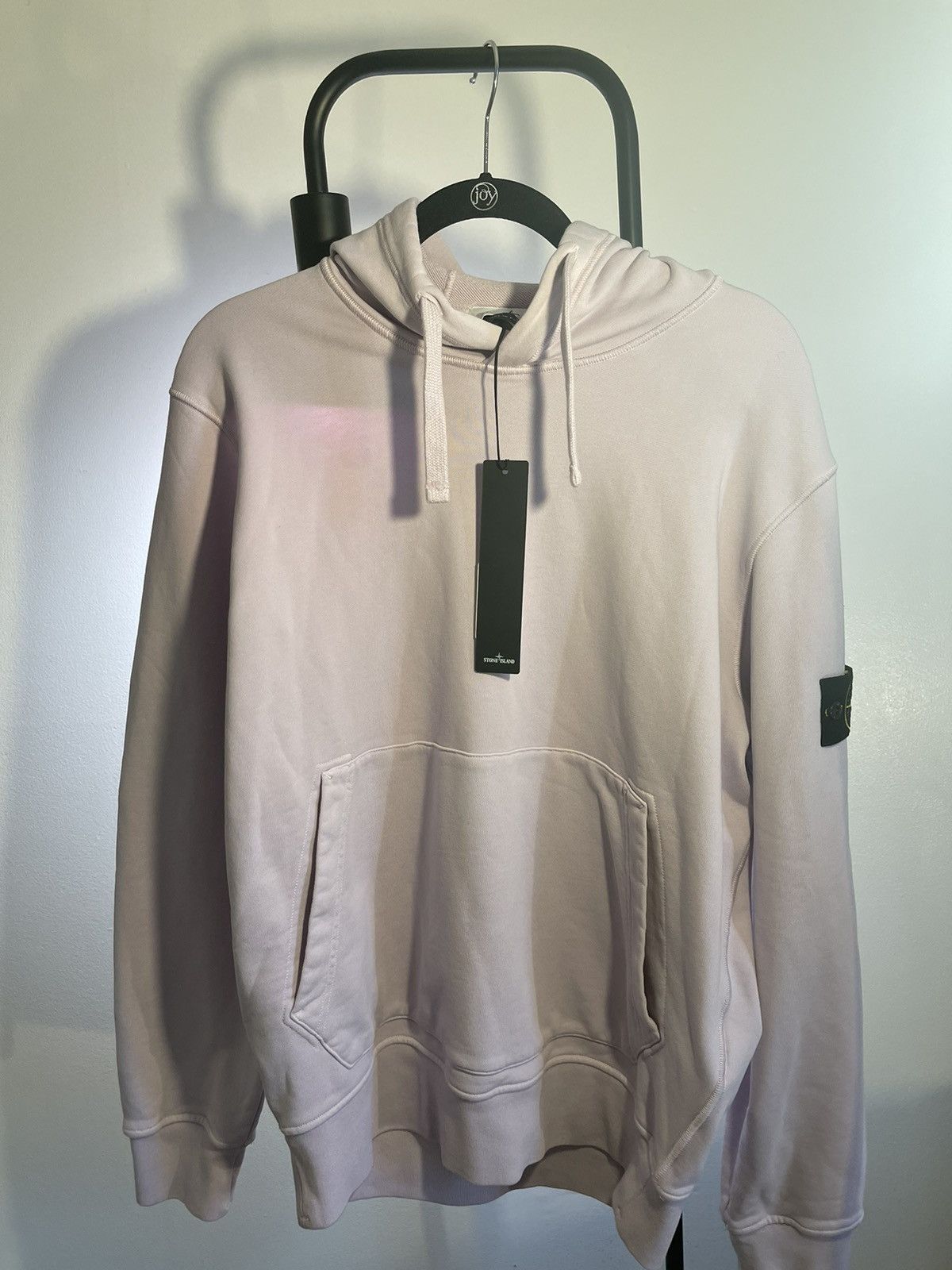 Stone Island Large Purple Fleece Hoodie Brand New