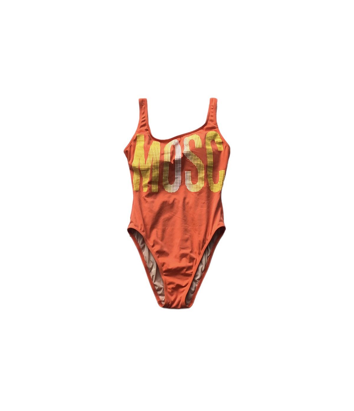 H M Jeremy Scott Moschino MOSCHINO H M Swimsuit Body CD Design EUR Size 34 Size US 2 Grailed